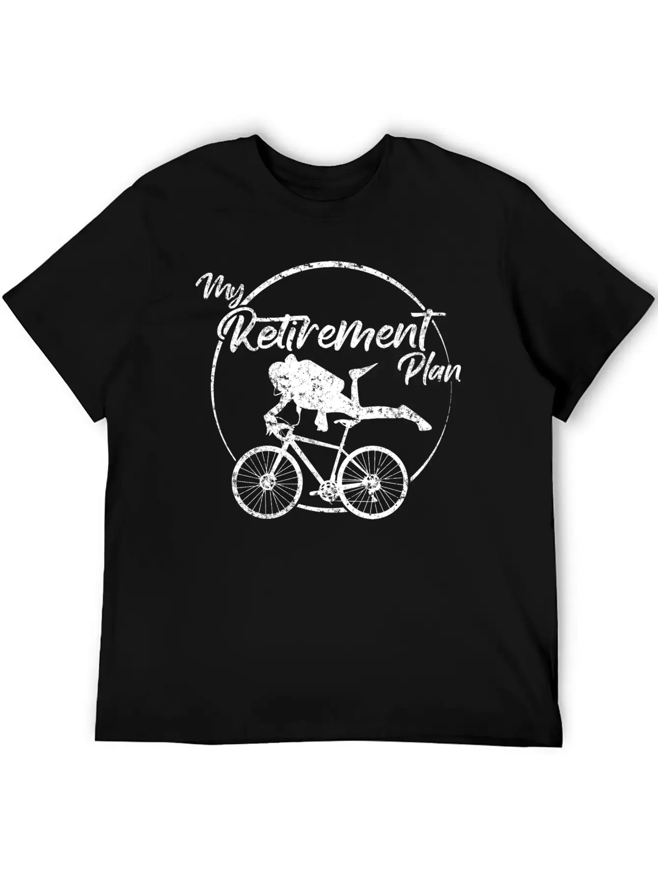 Underwater Cycling Comfortable Minimalist Graphic Tee – Summer Style Essential