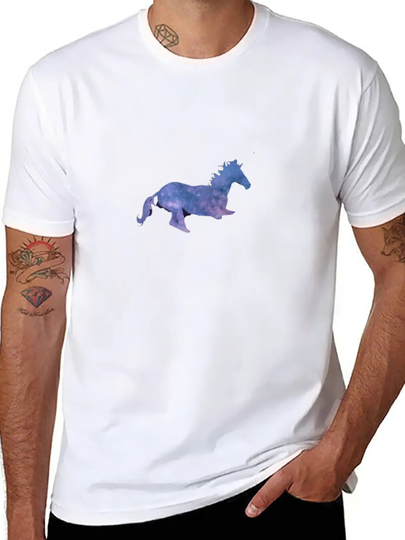 UNICORN Comfortable Minimalist Graphic Tee – Summer Style Essential