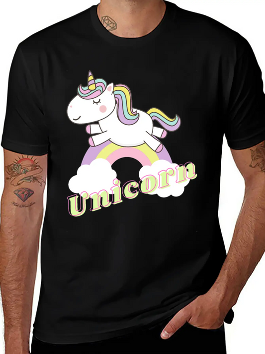 Unicorn Design For Unicorn Lover Stylish Everyday T-Shirt – Unisex Basic Cotton Tee