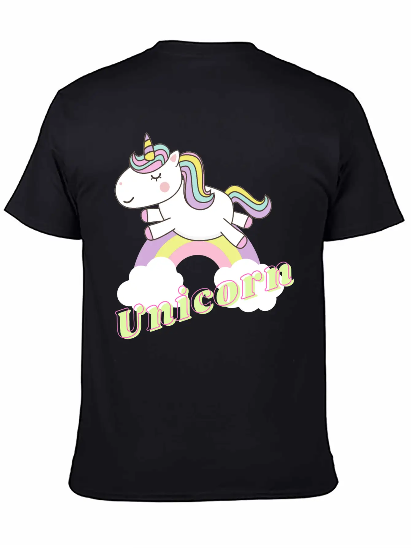 Unicorn Design For Unicorn Lover Stylish Everyday T-Shirt – Unisex Basic Cotton Tee