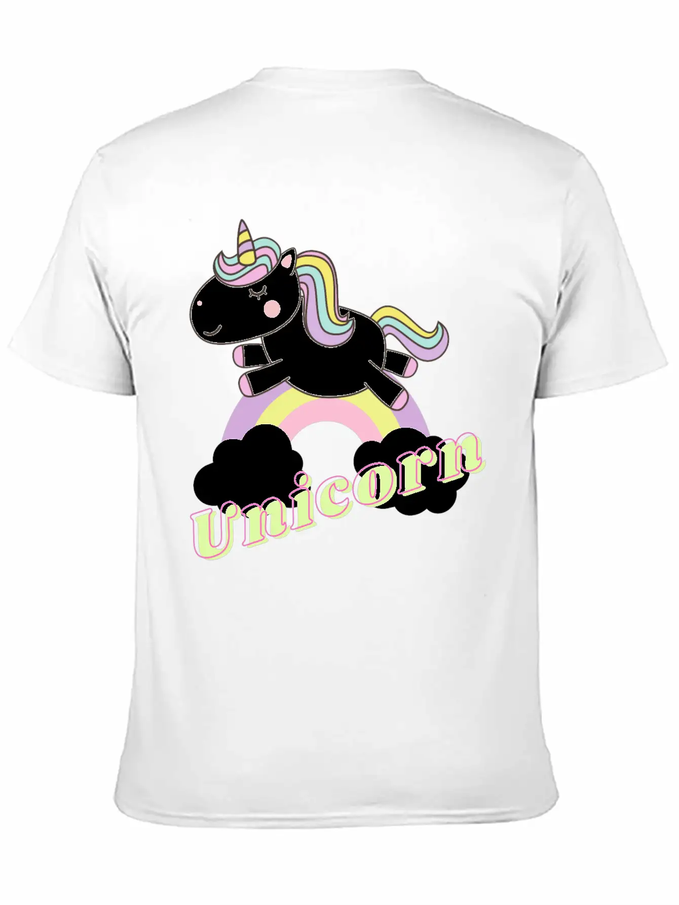 Unicorn Design For Unicorn Lover Stylish Everyday T-Shirt – Unisex Basic Cotton Tee