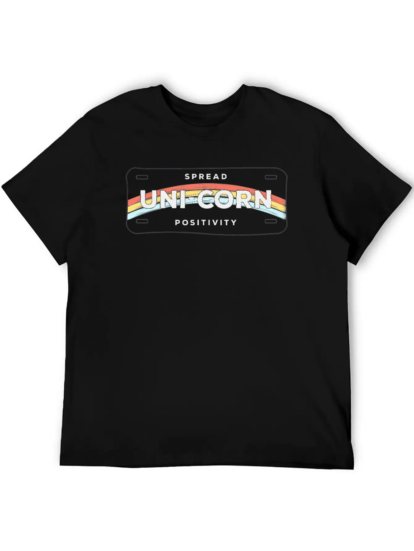 Unicorn Distributing Energy Comfortable Minimalist Graphic Tee – Summer Style Essential