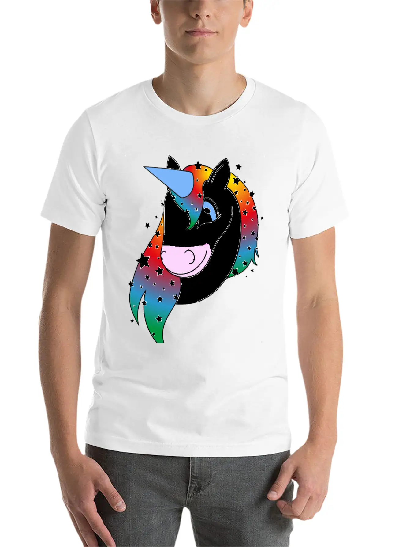 Unicorn Timeless Short Sleeve Tee – Comfy And Minimalist Design