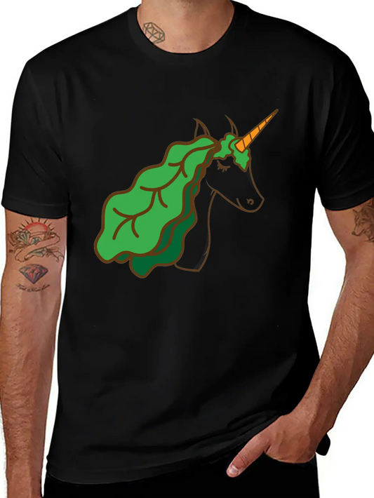 Unicorns Are Vegans Unicorns Are Vegan Vegans Stylish Everyday T-Shirt – Unisex Basic Cotton Tee