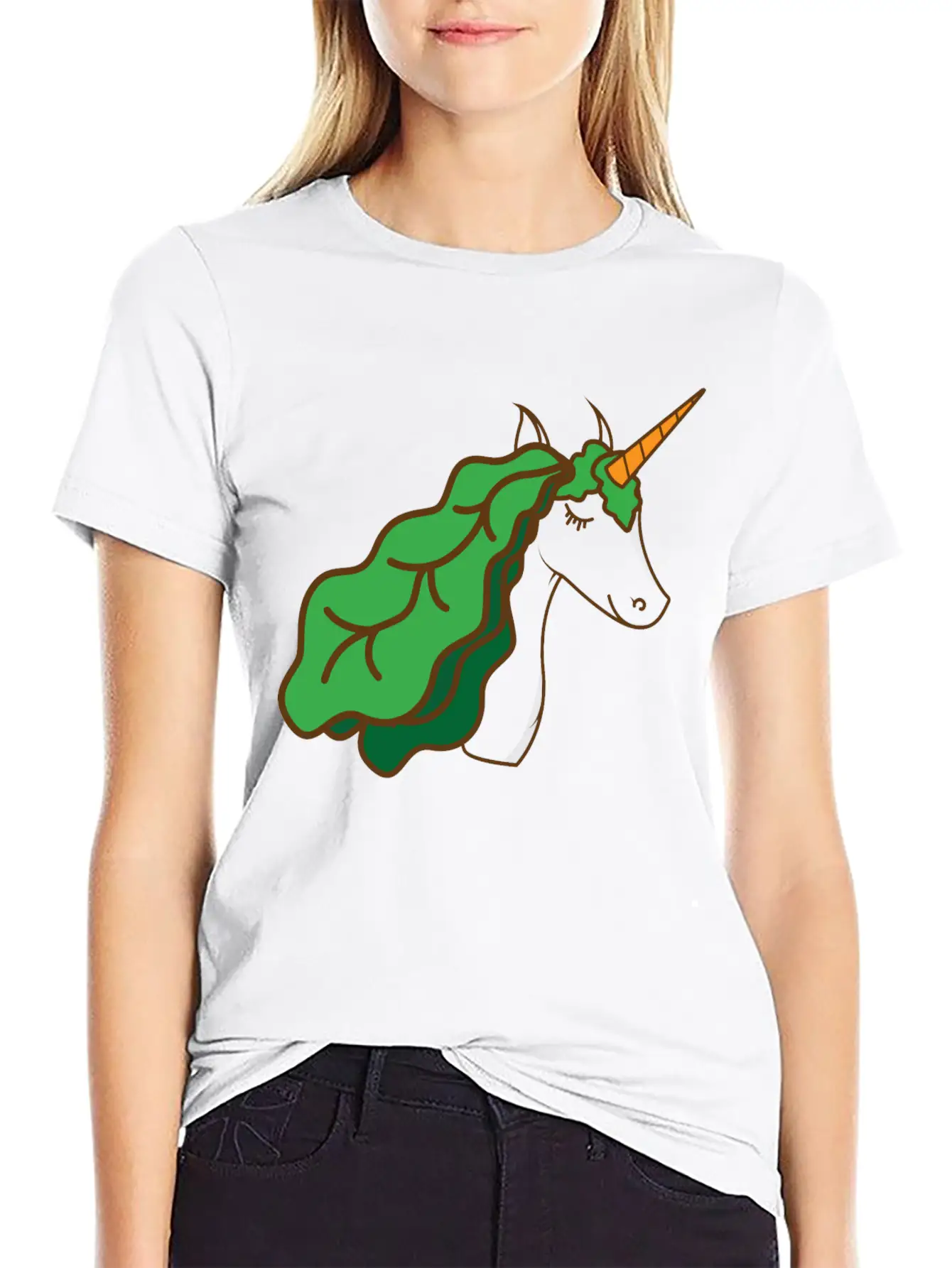 Unicorns Are Vegans Unicorns Are Vegan Vegans Stylish Everyday T-Shirt – Unisex Basic Cotton Tee