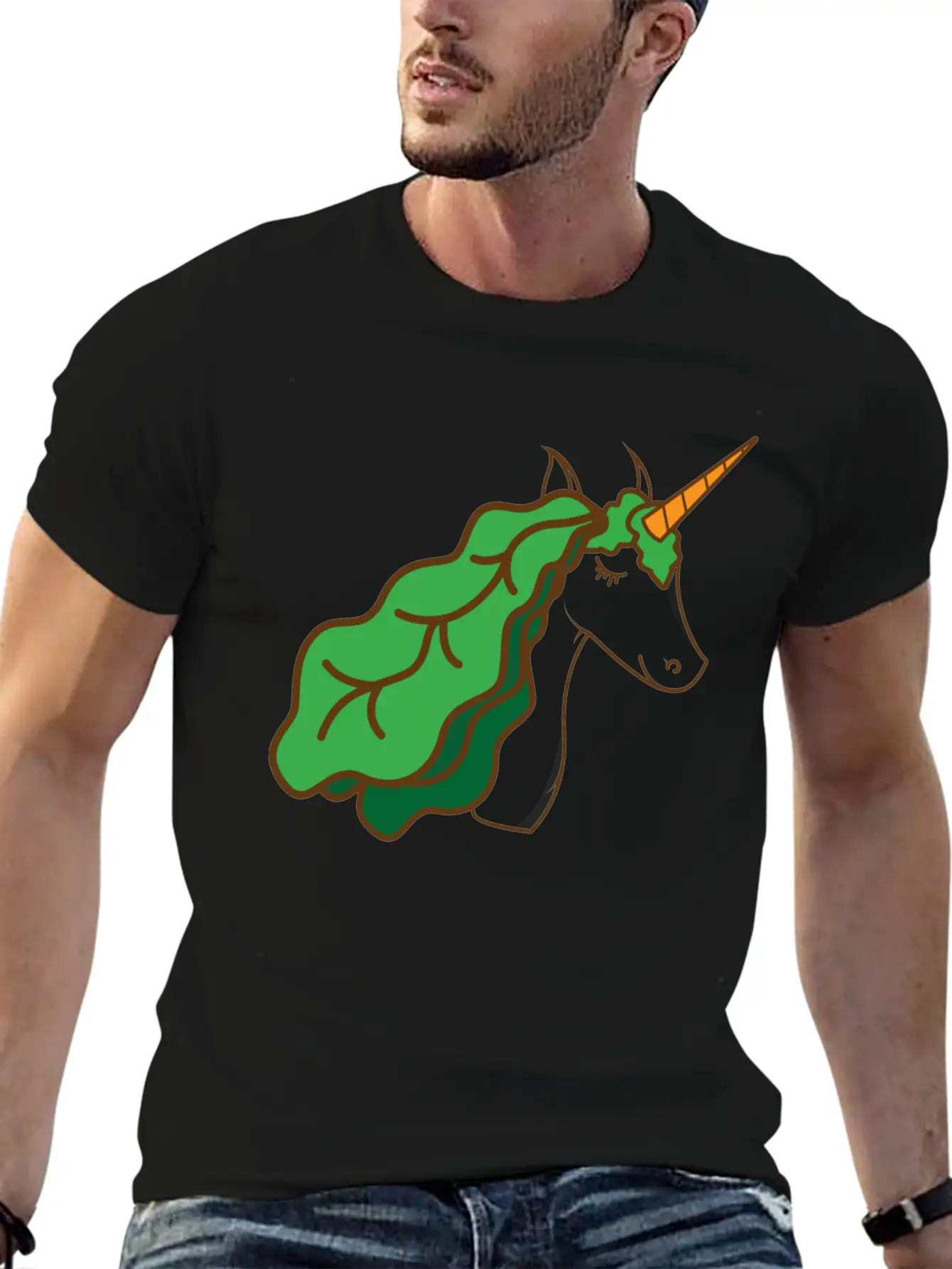 Unicorns Are Vegans Unicorns Are Vegan Vegans Stylish Everyday T-Shirt – Unisex Basic Cotton Tee