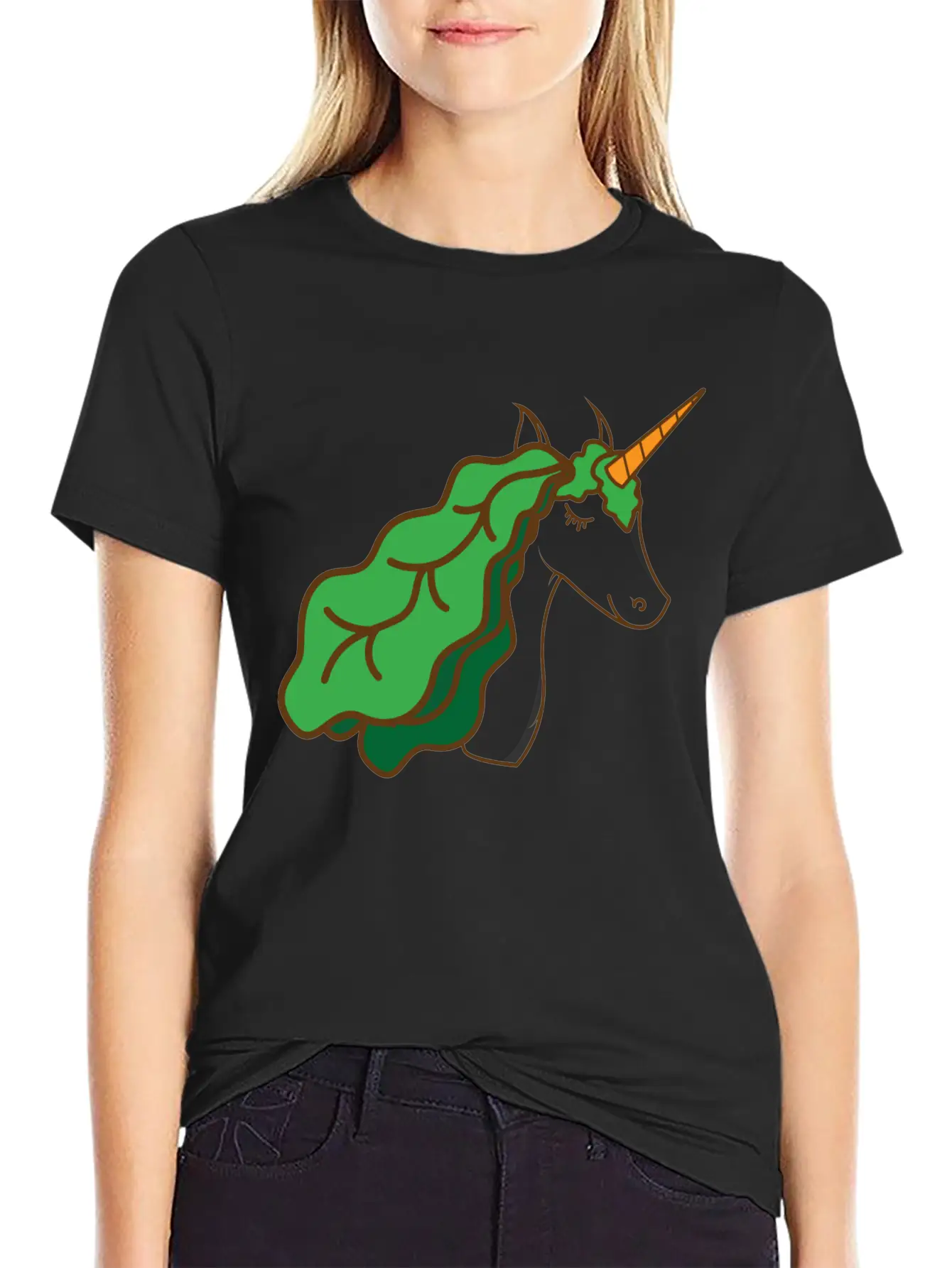 Unicorns Are Vegans Unicorns Are Vegan Vegans Stylish Everyday T-Shirt – Unisex Basic Cotton Tee