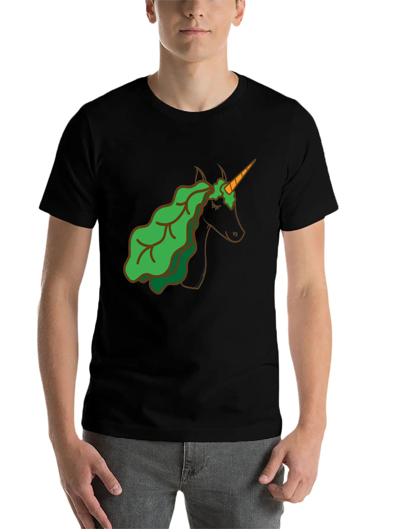 Unicorns Are Vegans Unicorns Are Vegan Vegans Stylish Everyday T-Shirt – Unisex Basic Cotton Tee
