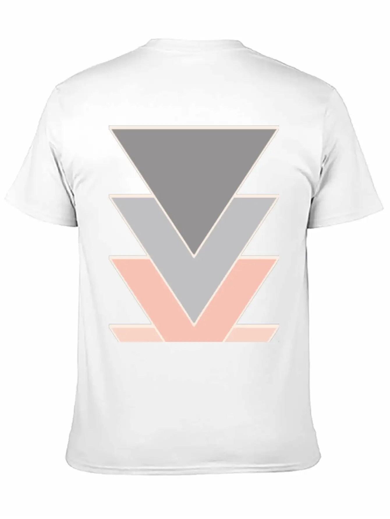 Unique Triangle Down Arrows Design Relaxed Everyday Tee – Lightweight And Durable Cotton