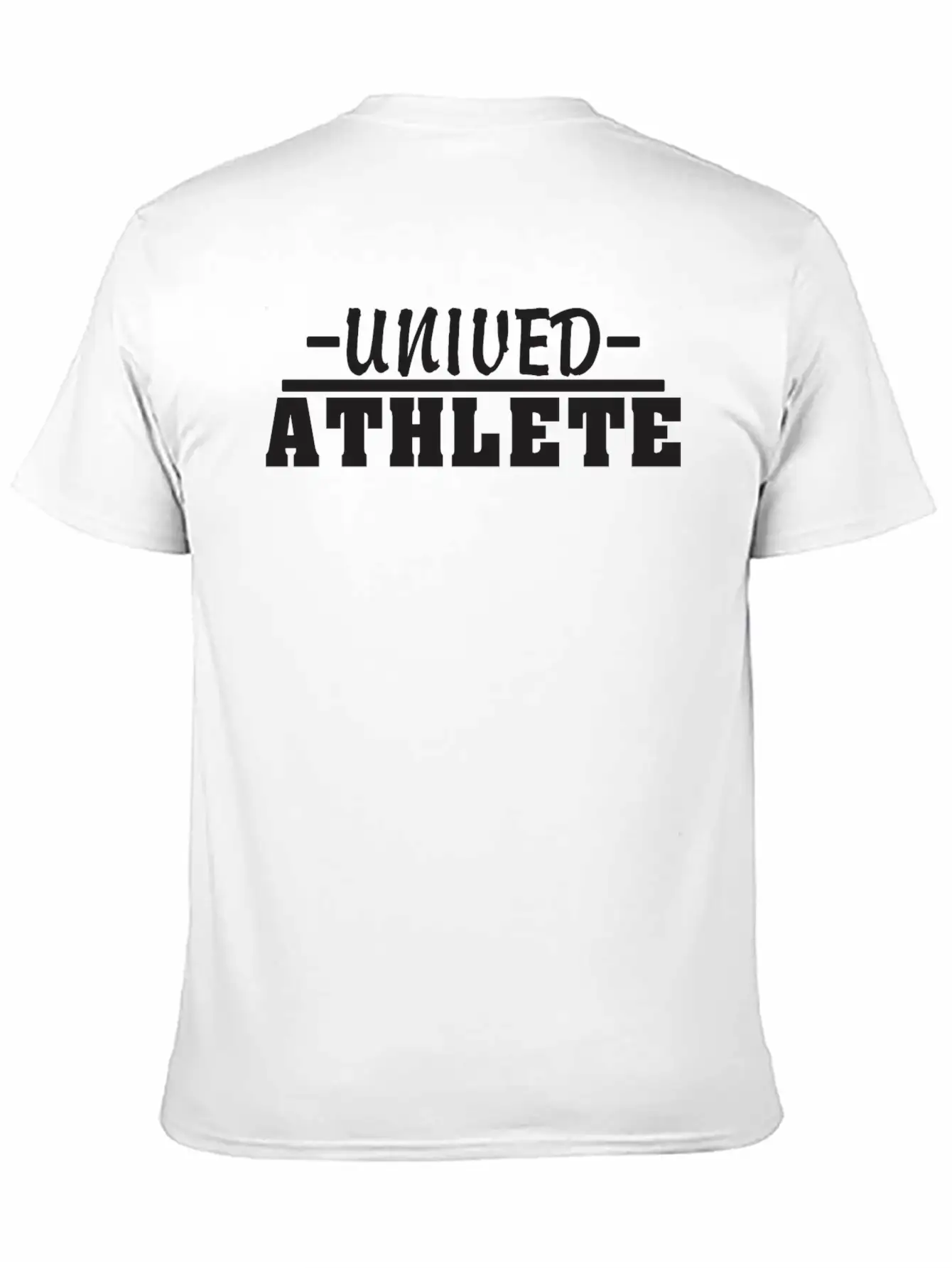 Unived Athlete Comfortable Minimalist Graphic Tee – Summer Style Essential