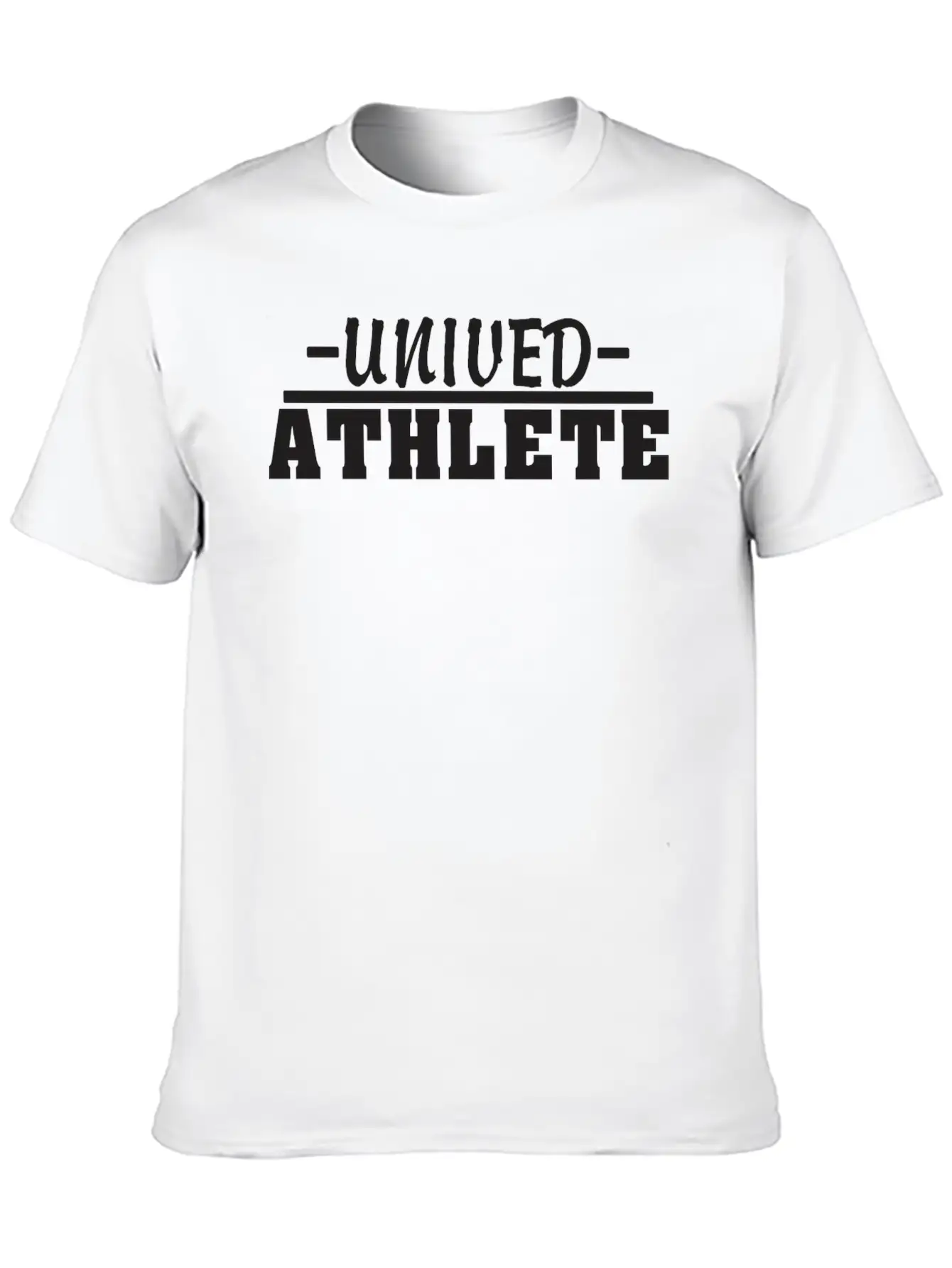 Unived Athlete Comfortable Minimalist Graphic Tee – Summer Style Essential