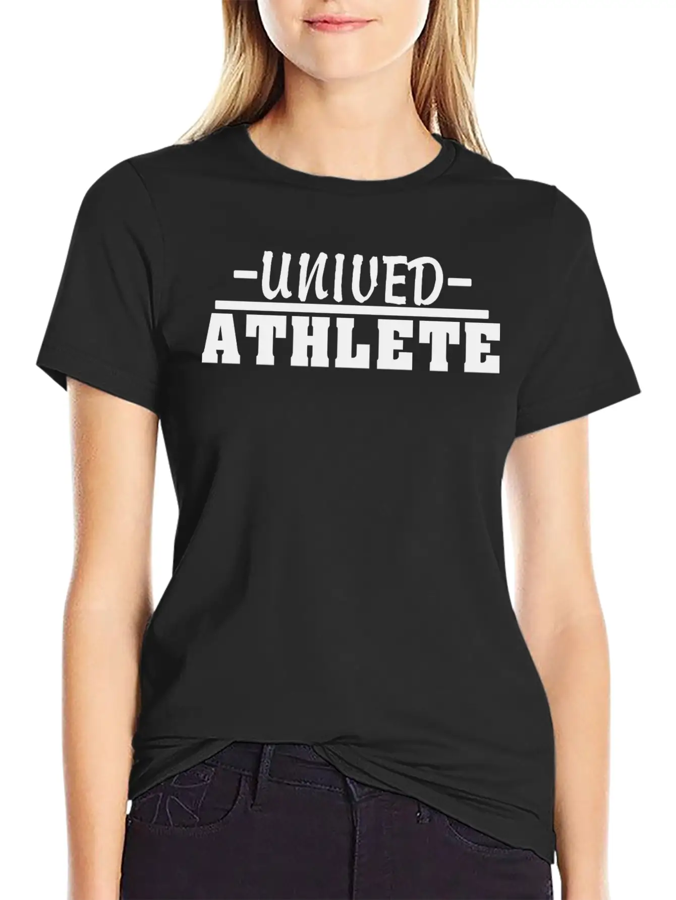 Unived Athlete Comfortable Minimalist Graphic Tee – Summer Style Essential