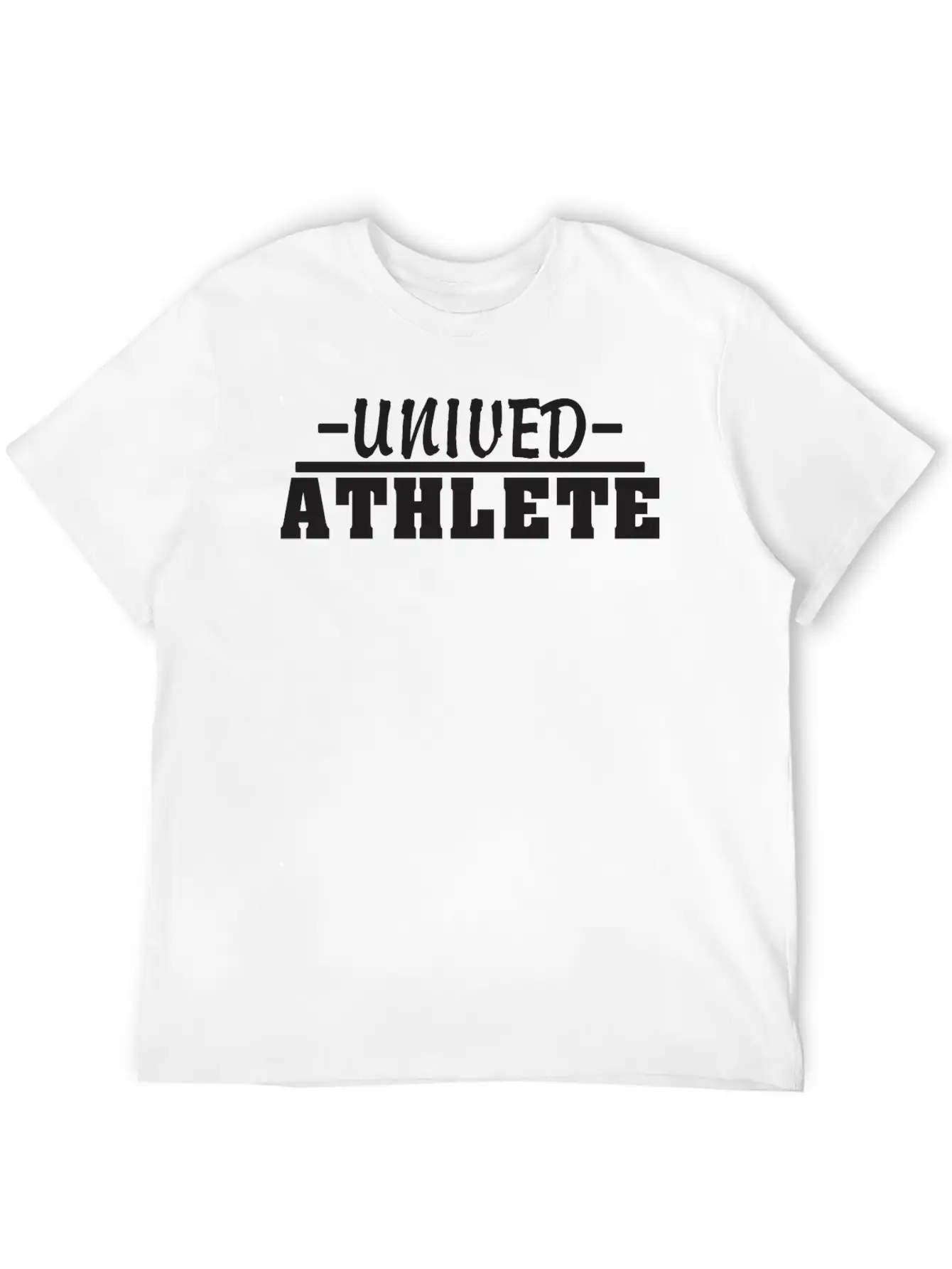 Unived Athlete Comfortable Minimalist Graphic Tee – Summer Style Essential