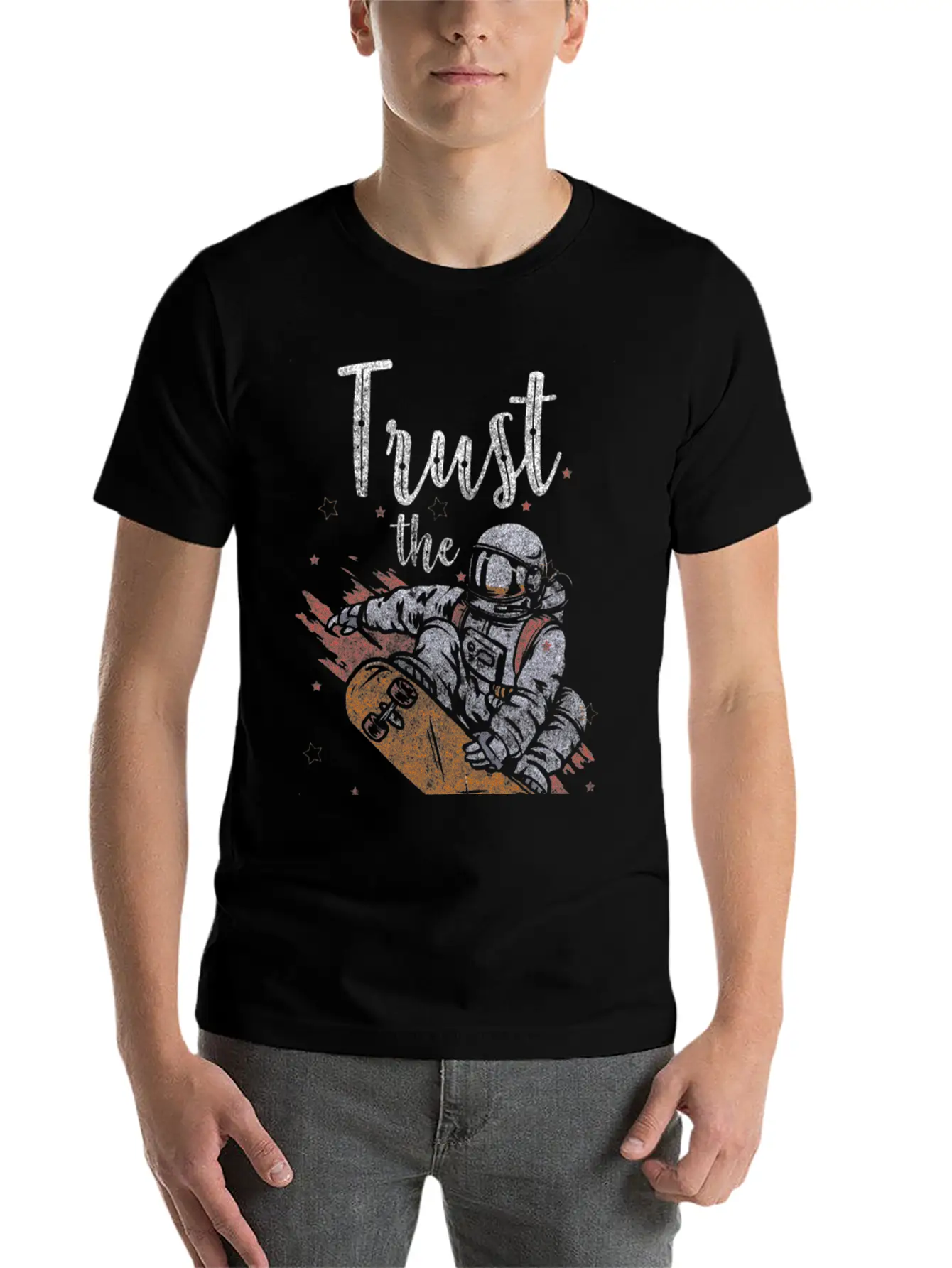 Universe Sun Rocket Mars Timeless Short Sleeve Tee – Comfy And Minimalist Design