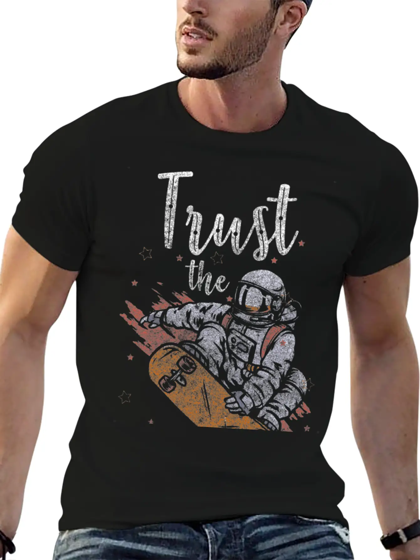 Universe Sun Rocket Mars Timeless Short Sleeve Tee – Comfy And Minimalist Design