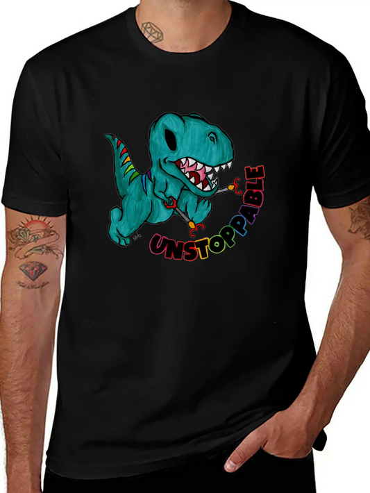 Unstoppable Basic Graphic T-Shirt – Daily Comfort In Soft Cotton
