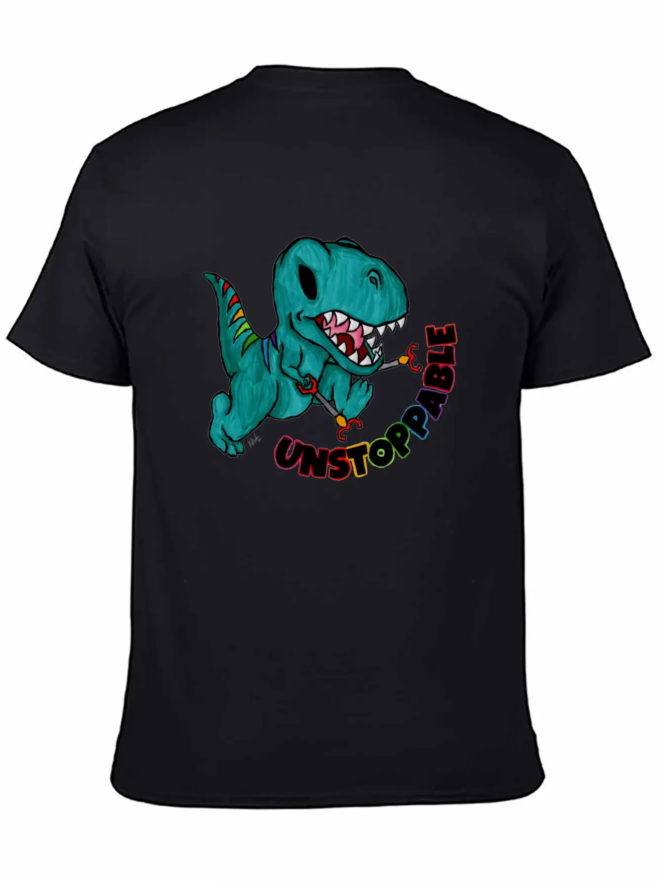 Unstoppable Basic Graphic T-Shirt – Daily Comfort In Soft Cotton