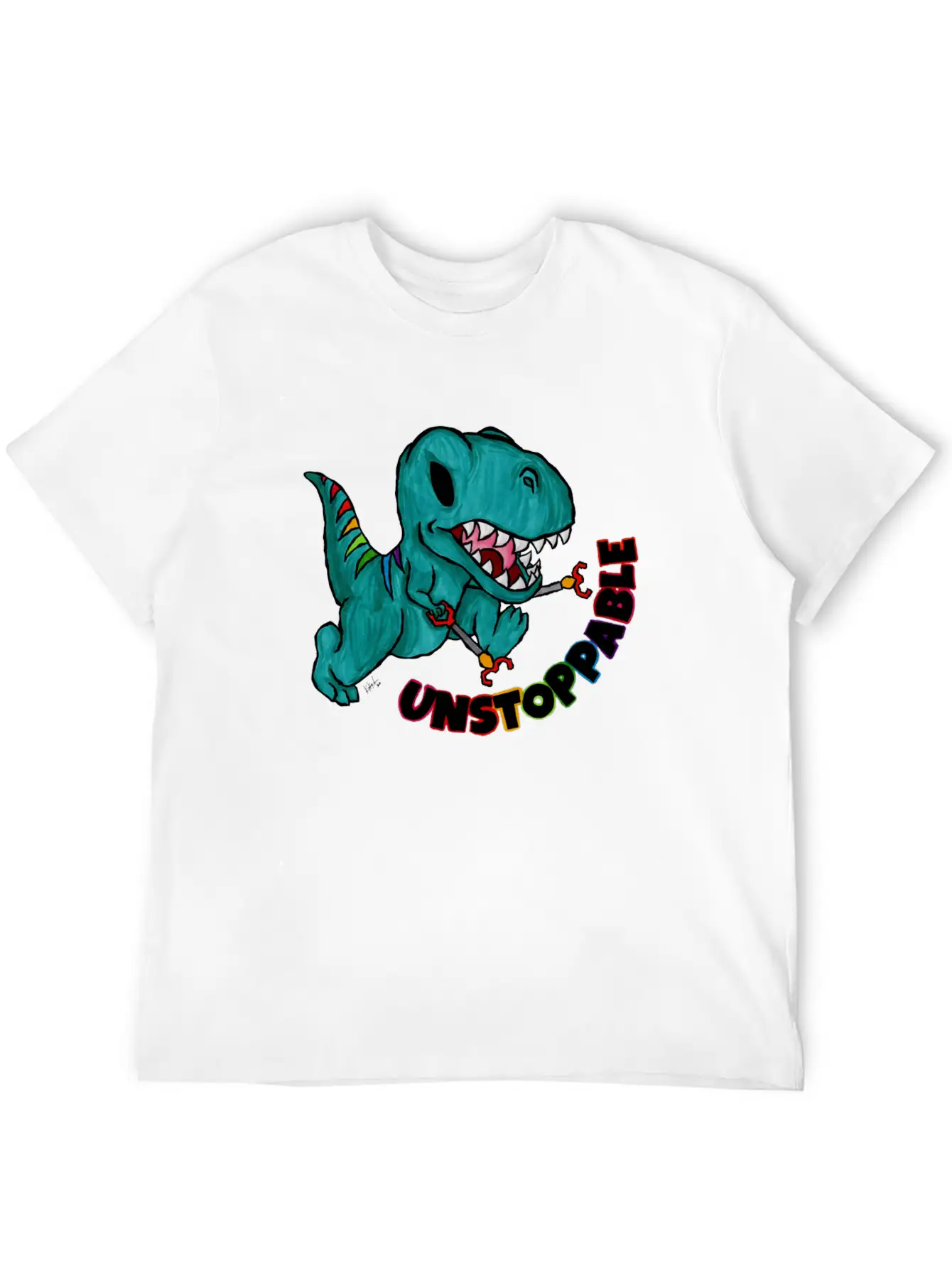 Unstoppable Basic Graphic T-Shirt – Daily Comfort In Soft Cotton