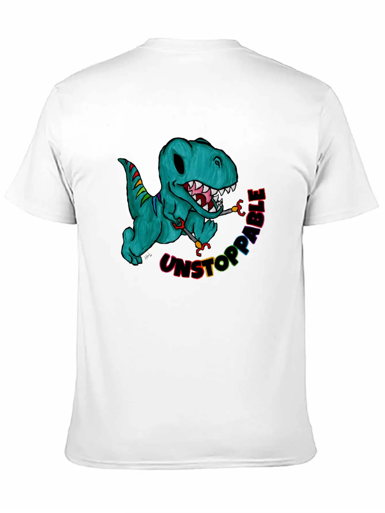 Unstoppable Basic Graphic T-Shirt – Daily Comfort In Soft Cotton