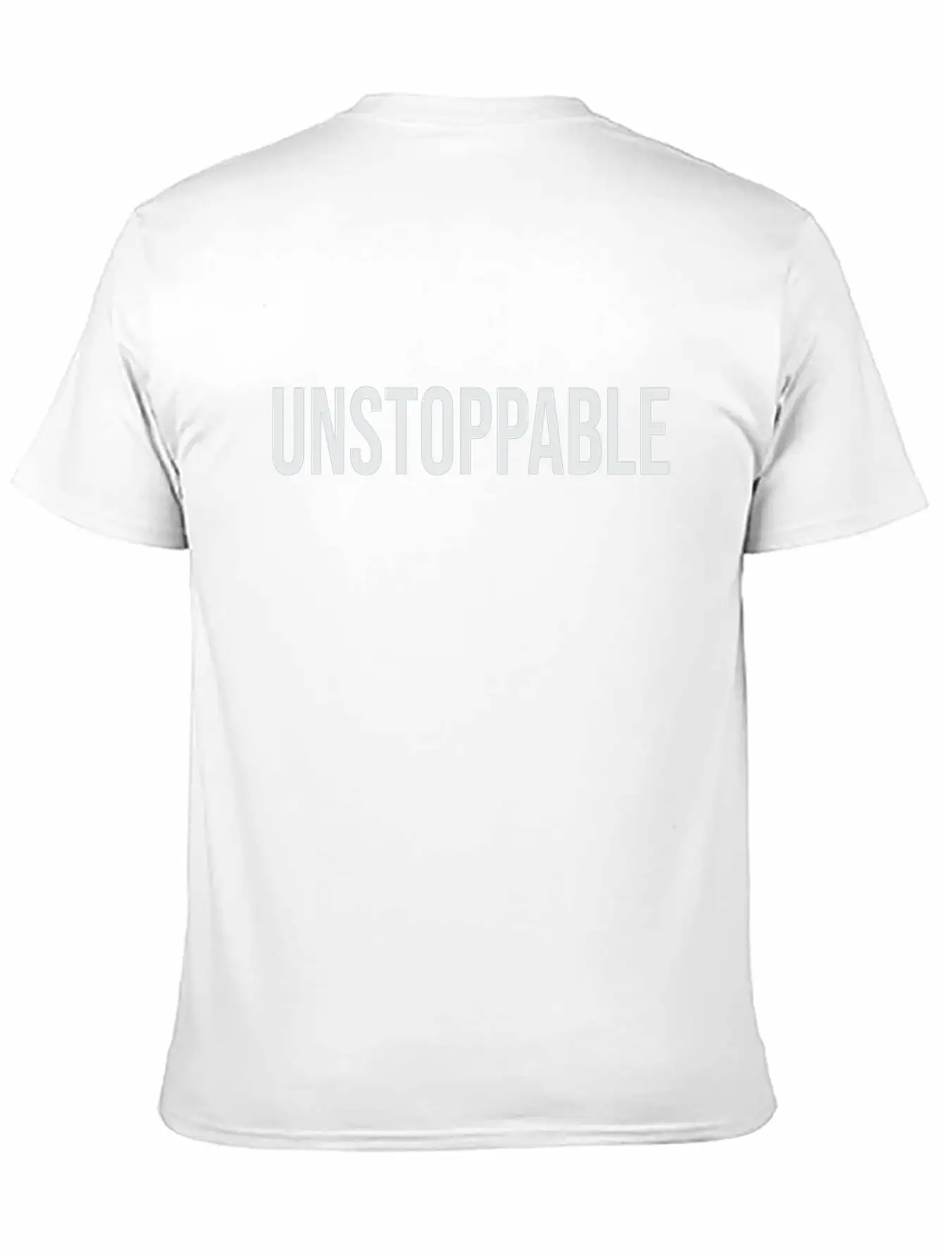 Unstoppable Unisex Short Sleeve Soft Cotton T-Shirt – Casual Everyday Wear