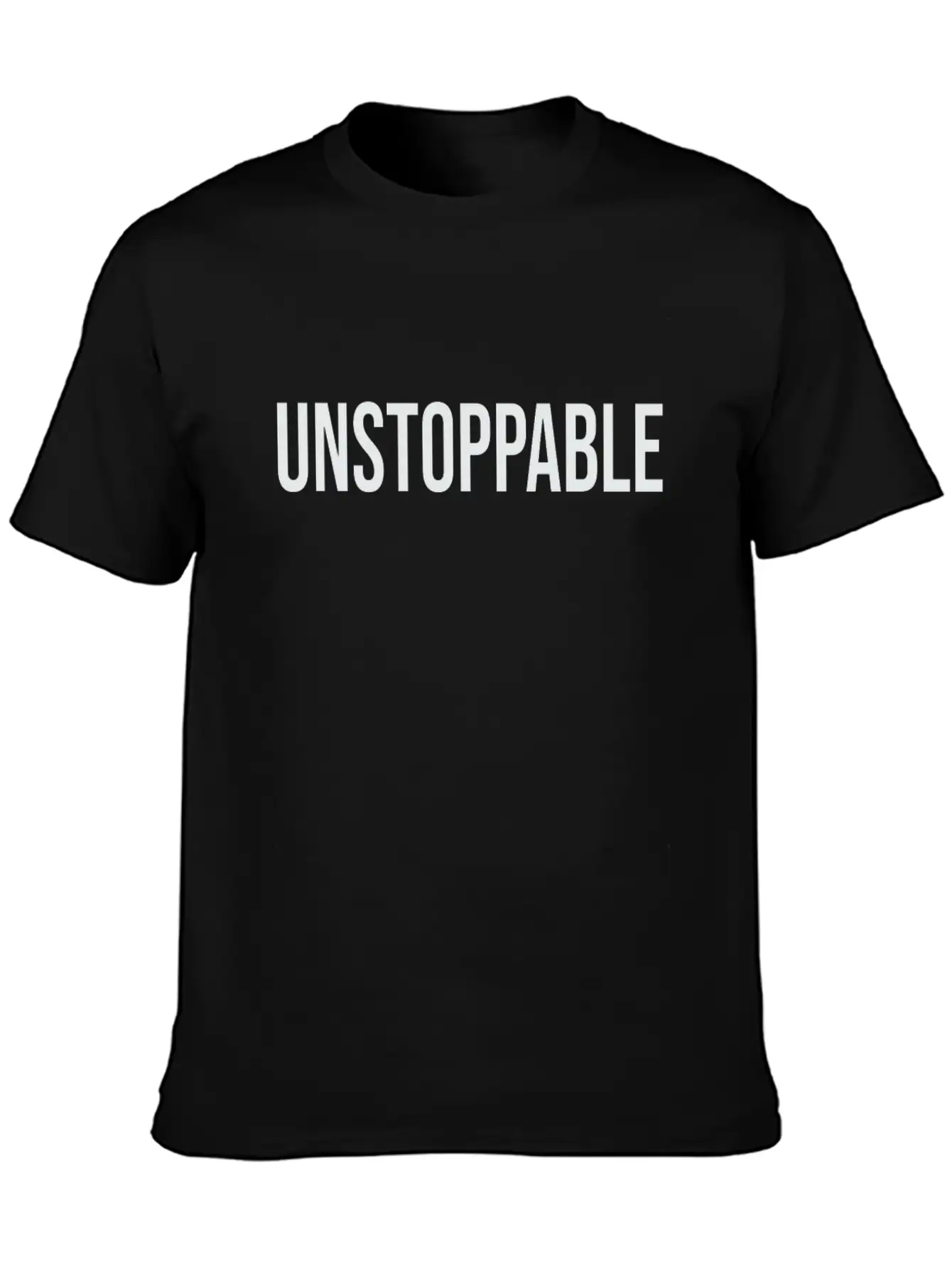 Unstoppable Unisex Short Sleeve Soft Cotton T-Shirt – Casual Everyday Wear