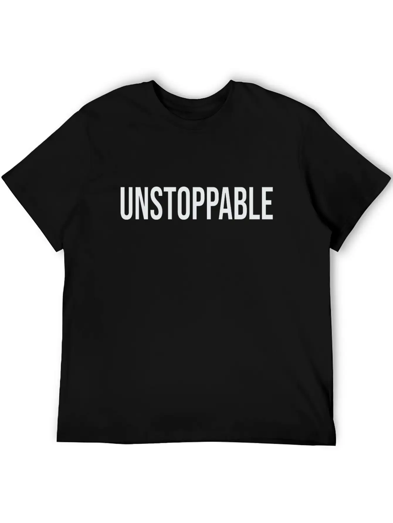 Unstoppable Unisex Short Sleeve Soft Cotton T-Shirt – Casual Everyday Wear
