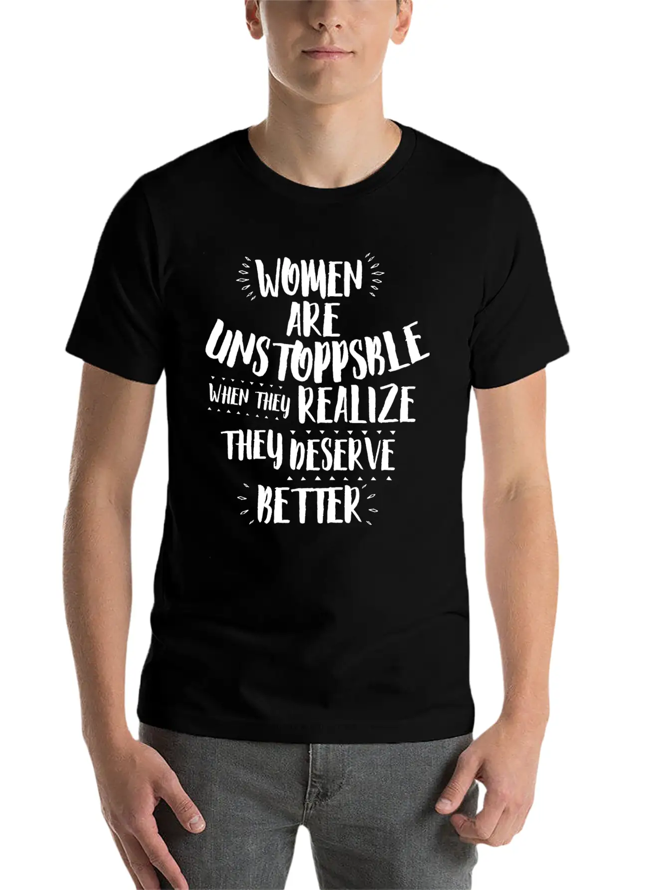 Unstoppsble T-Shirt Timeless Short Sleeve Tee – Comfy And Minimalist Design