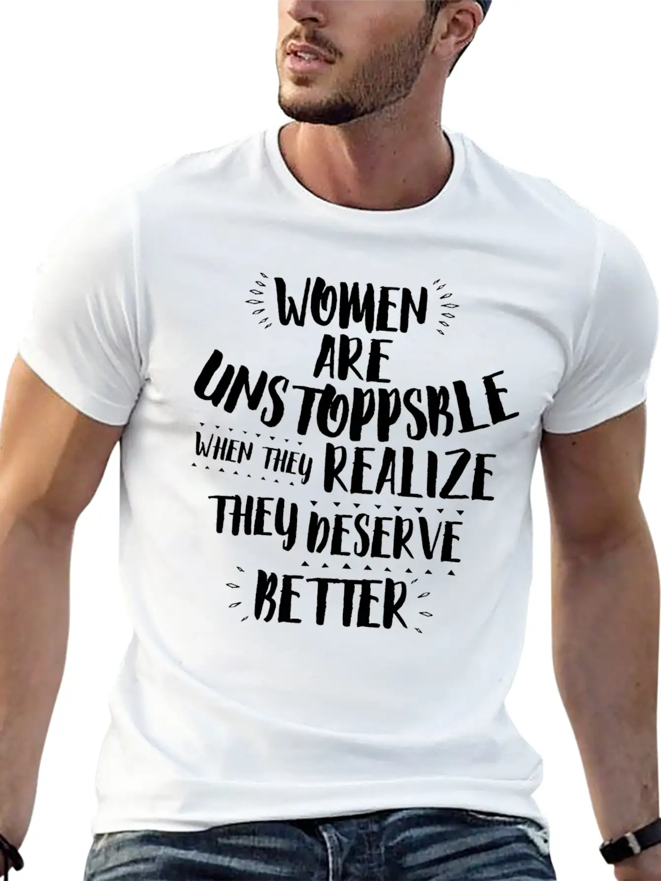 Unstoppsble T-Shirt Timeless Short Sleeve Tee – Comfy And Minimalist Design