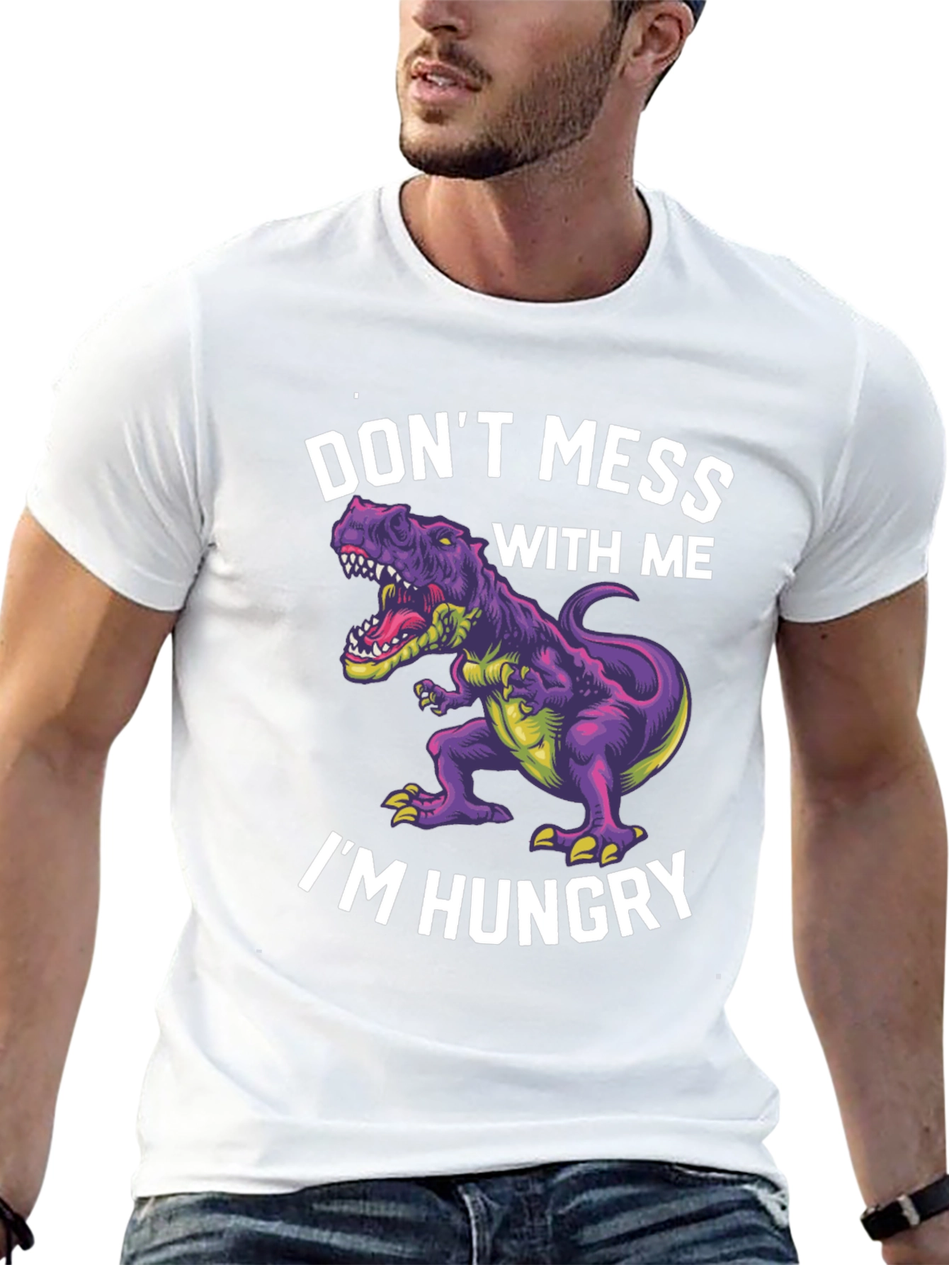 Dinosaur T-Shirt - Dont Mess With Me Im Hungry!