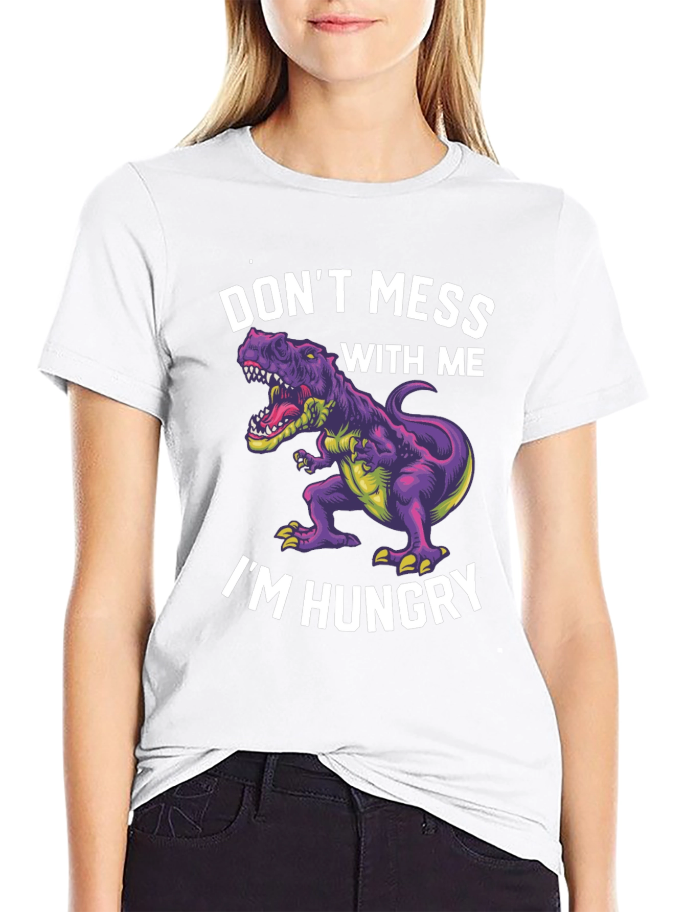 Dinosaur T-Shirt - Dont Mess With Me Im Hungry!