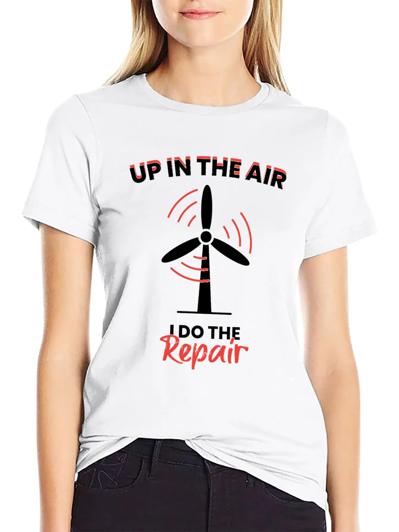 Up In The Air Wind Wind Power Wind Stylish Everyday T-Shirt – Unisex Basic Cotton Tee