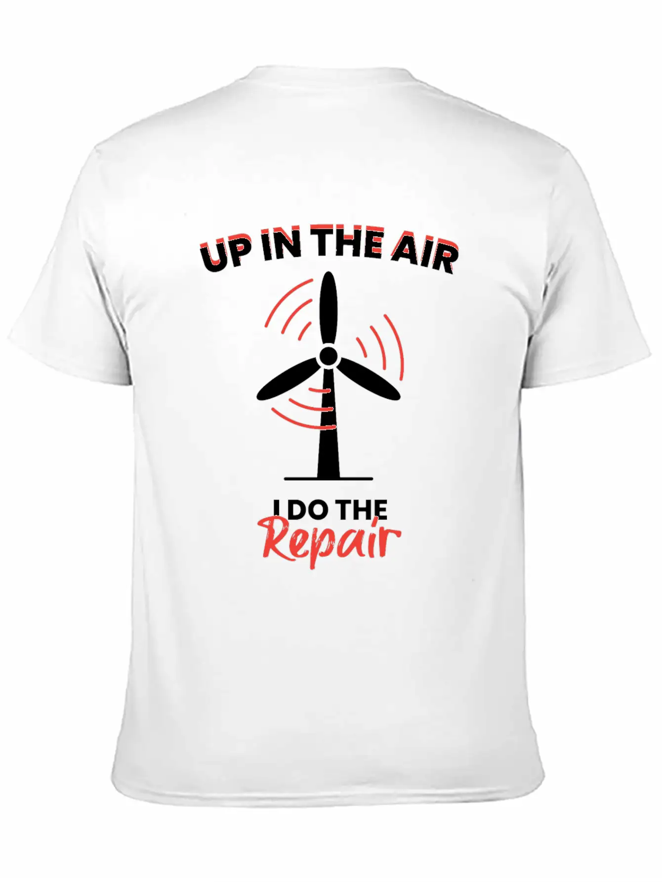 Up In The Air Wind Wind Power Wind Stylish Everyday T-Shirt – Unisex Basic Cotton Tee