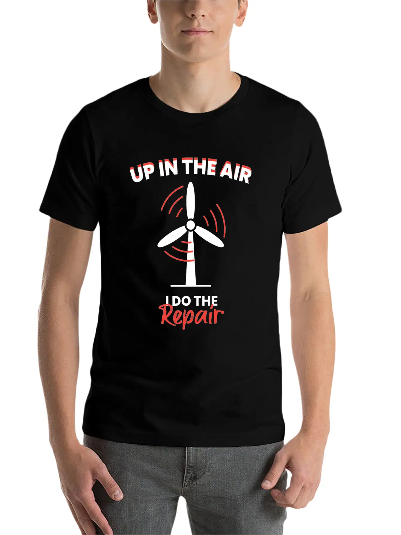 Up In The Air Wind Wind Power Wind Stylish Everyday T-Shirt – Unisex Basic Cotton Tee