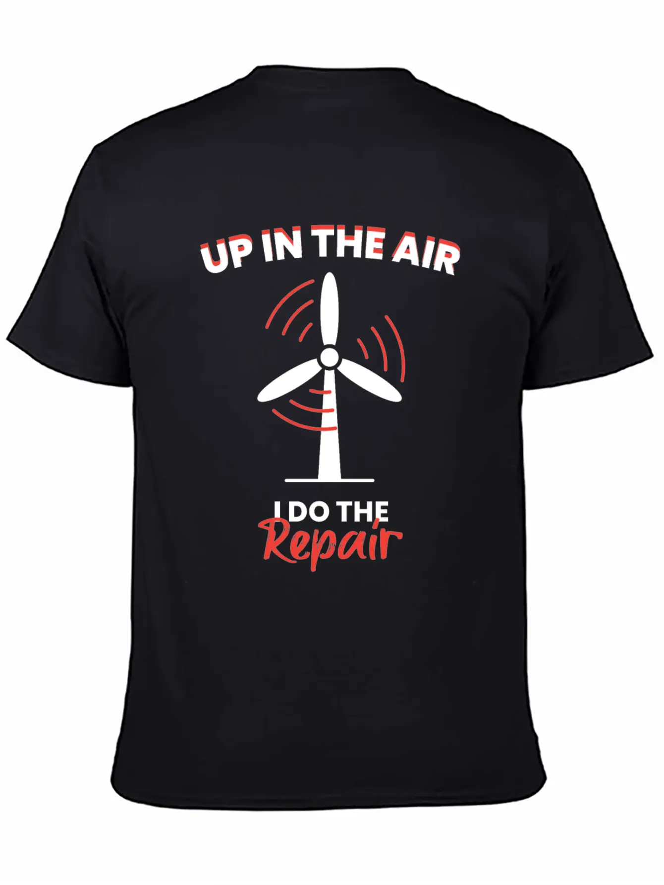 Up In The Air Wind Wind Power Wind Stylish Everyday T-Shirt – Unisex Basic Cotton Tee
