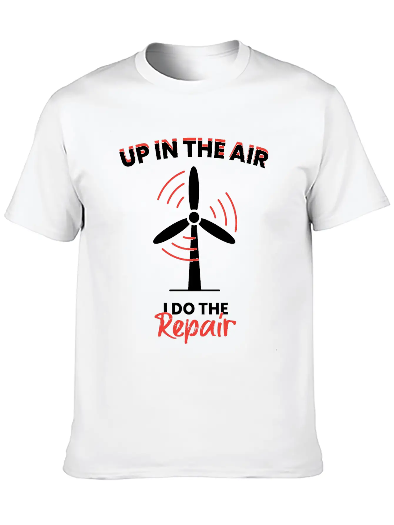 Up In The Air Wind Wind Power Wind Stylish Everyday T-Shirt – Unisex Basic Cotton Tee