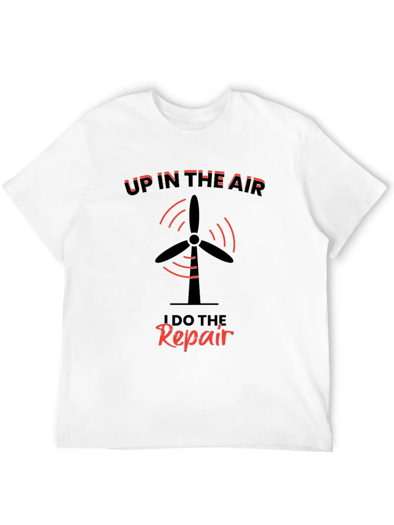 Up In The Air Wind Wind Power Wind Stylish Everyday T-Shirt – Unisex Basic Cotton Tee