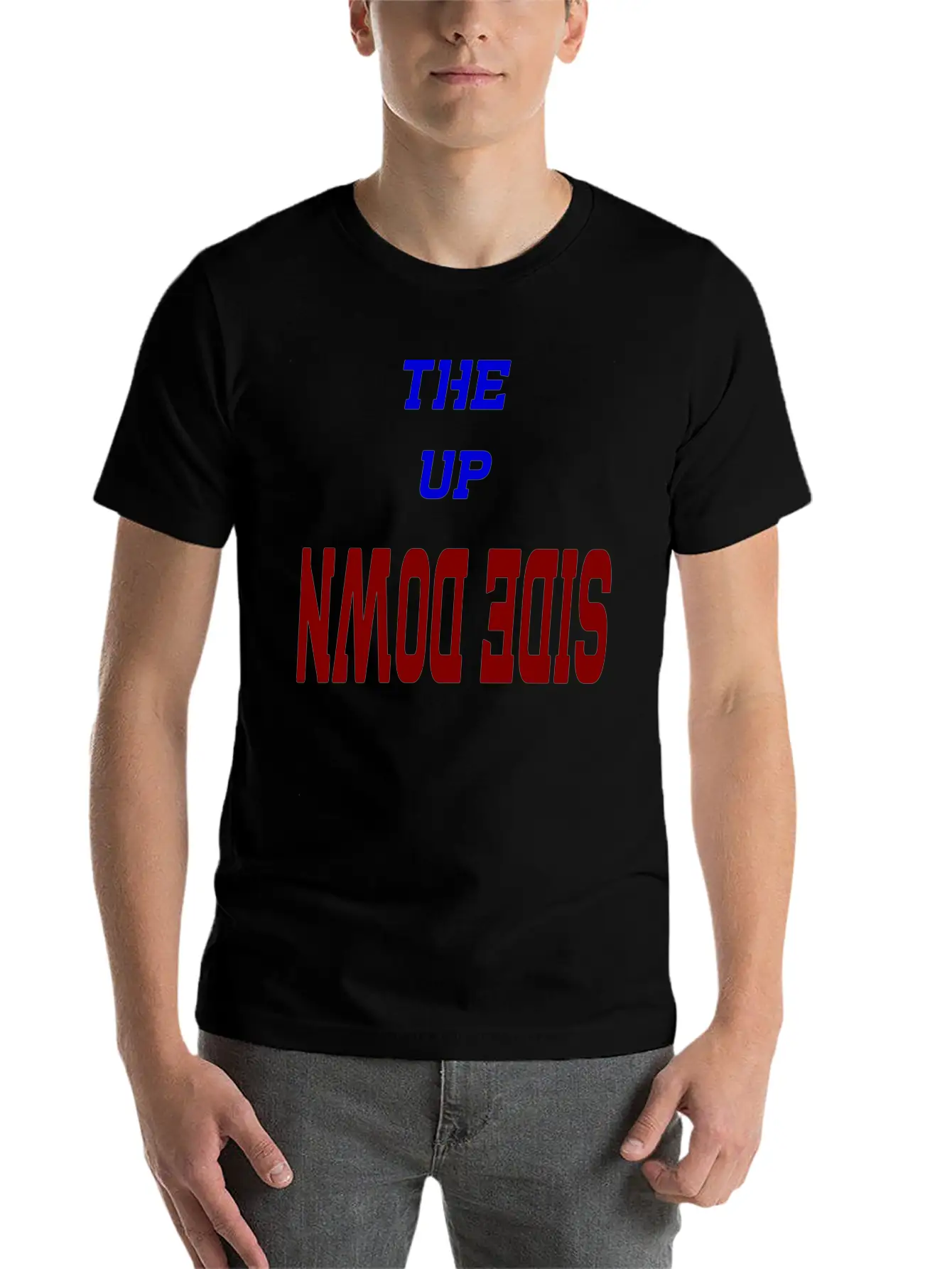 Up Side D Timeless Short Sleeve Tee – Comfy And Minimalist Design