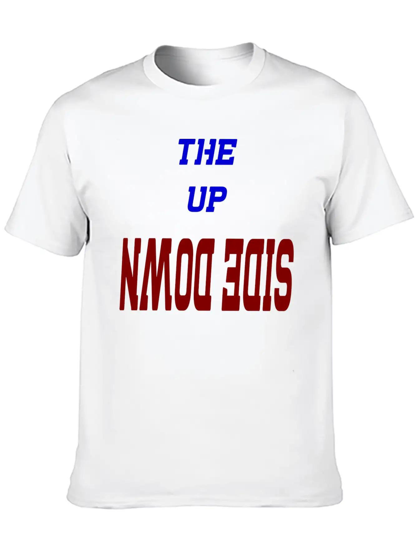 Up Side D Timeless Short Sleeve Tee – Comfy And Minimalist Design