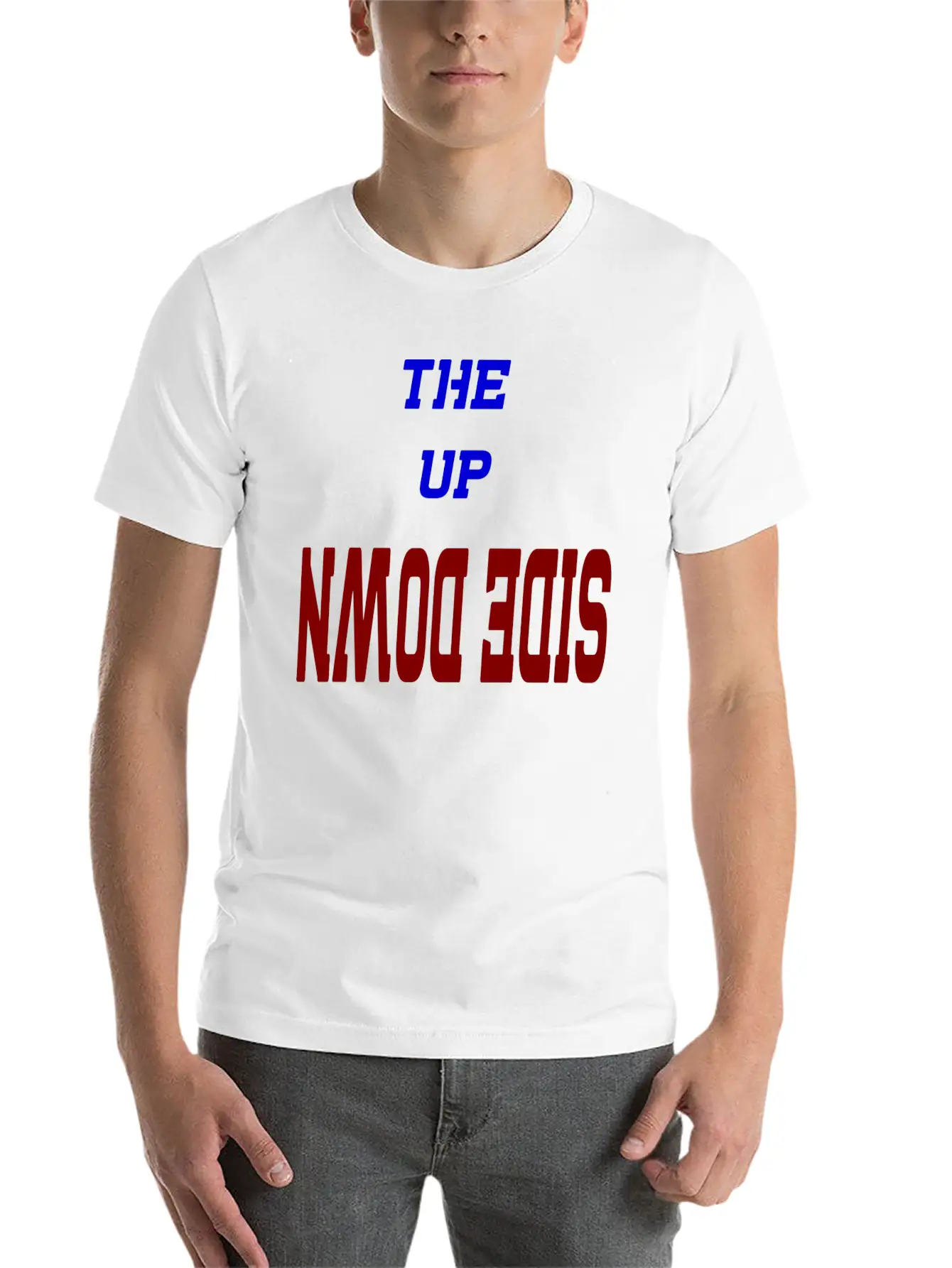 Up Side D Timeless Short Sleeve Tee – Comfy And Minimalist Design