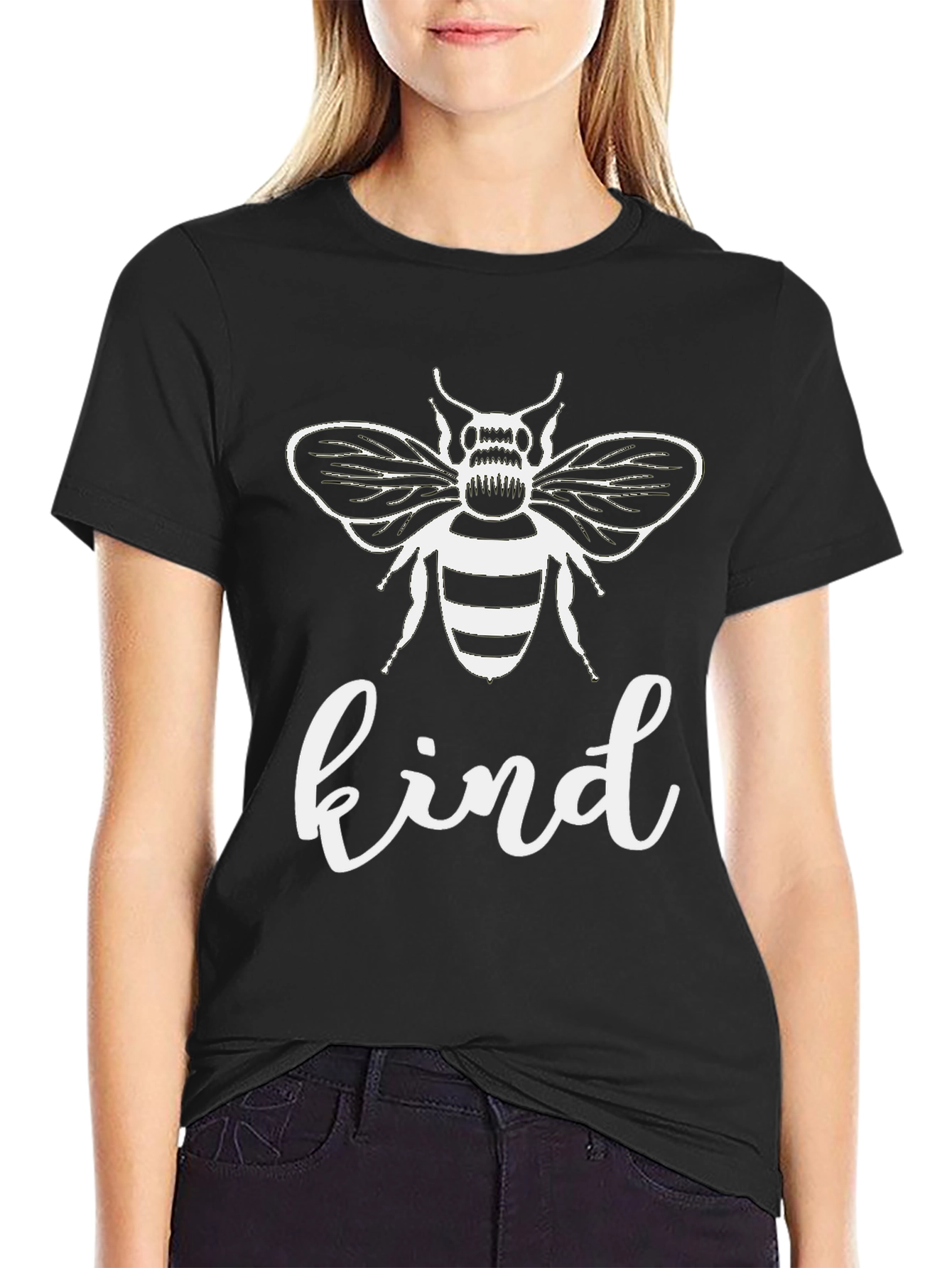 Be Kind Graphic Tee - Unisex Black T-Shirt