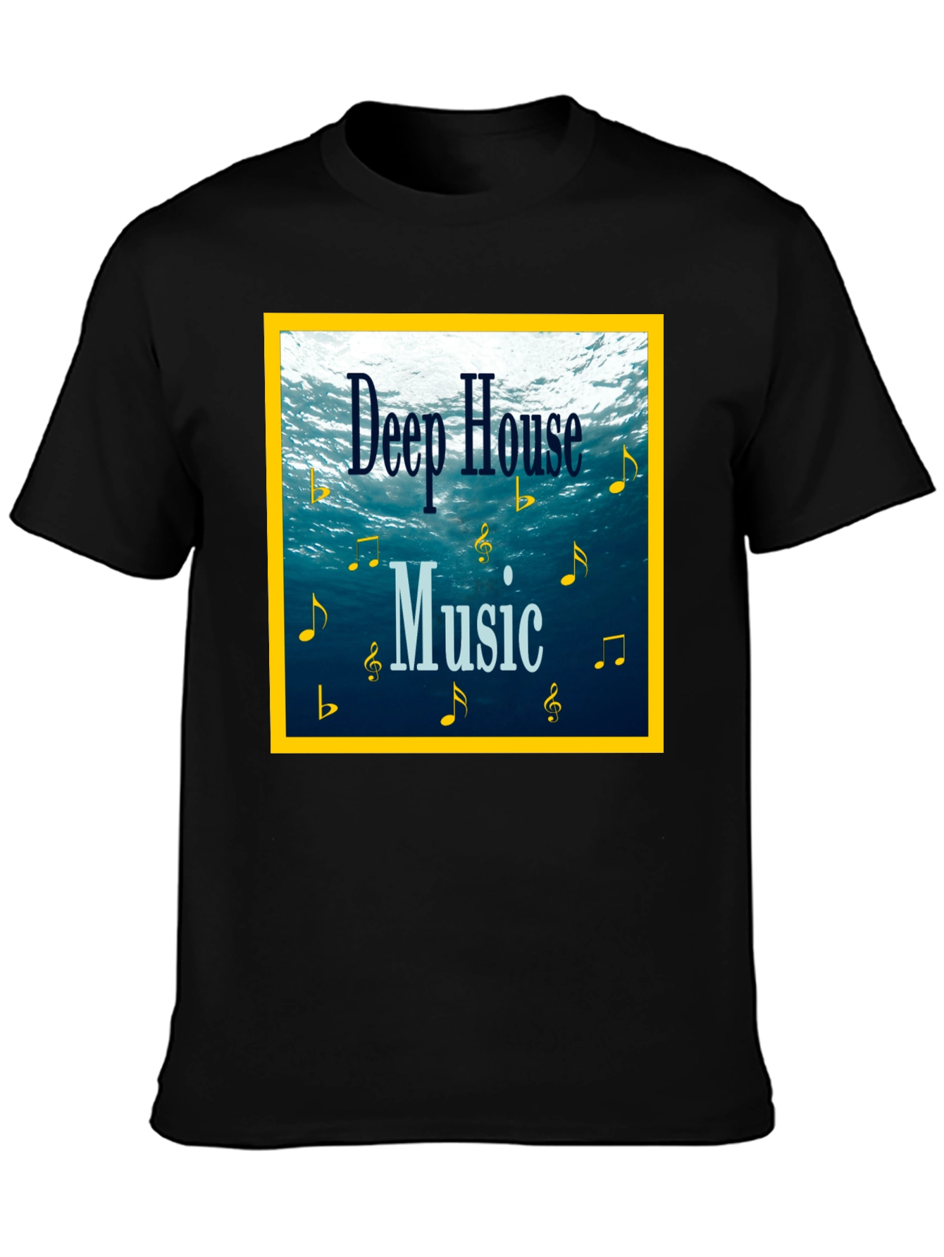 Deep House Music Graphic T-Shirt