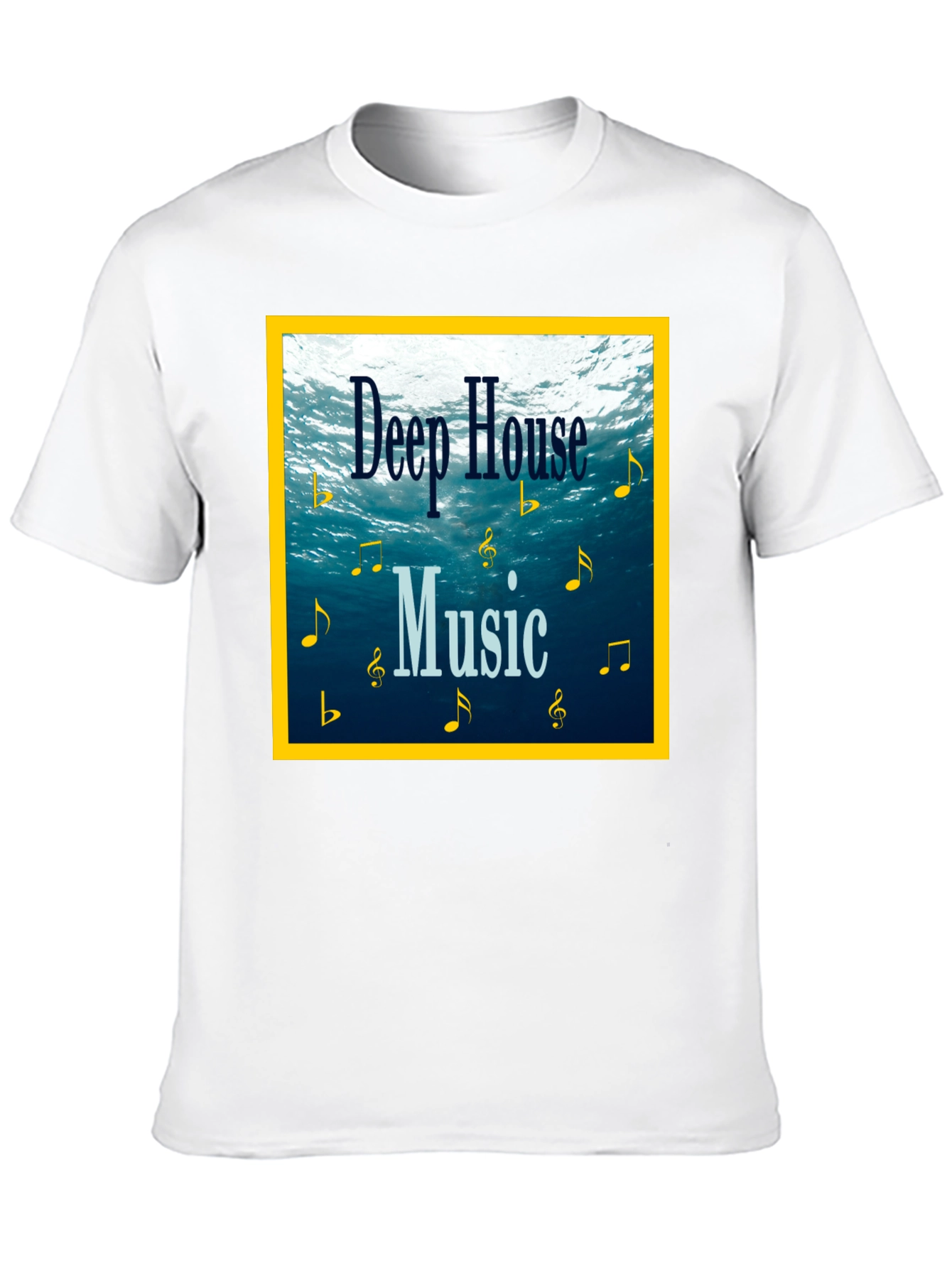 Deep House Music Graphic T-Shirt