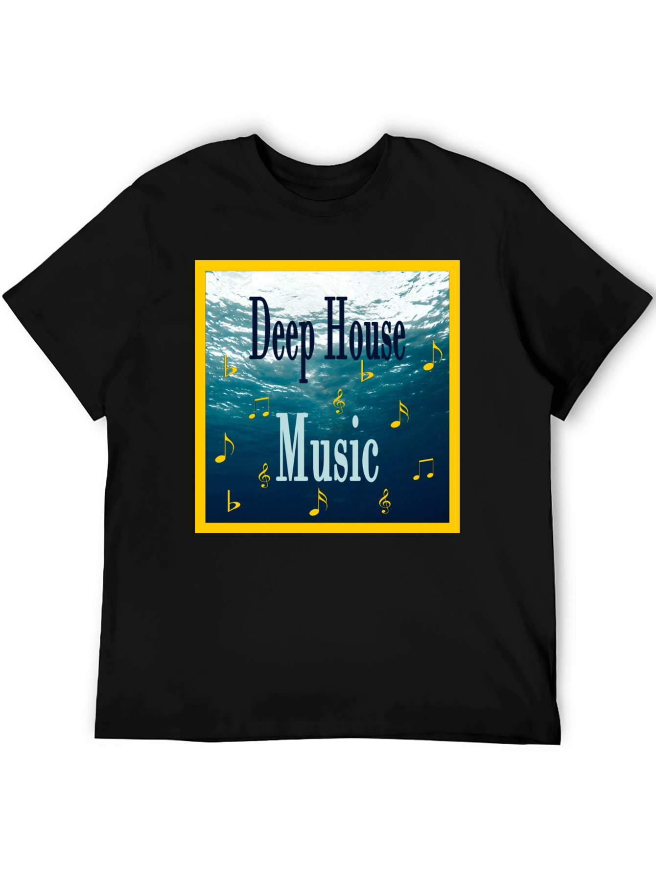 Deep House Music Graphic T-Shirt