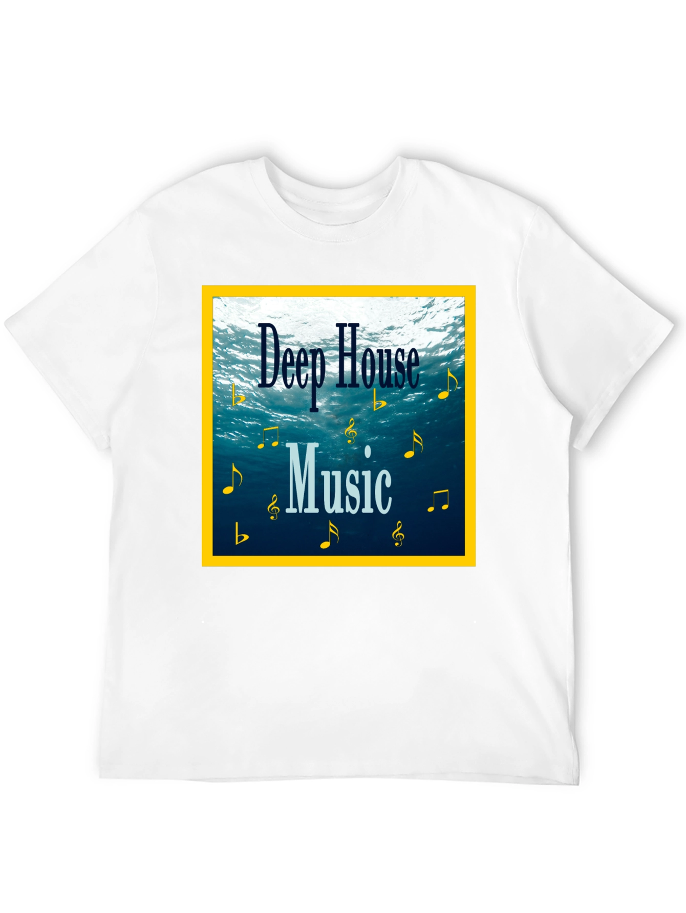 Deep House Music Graphic T-Shirt