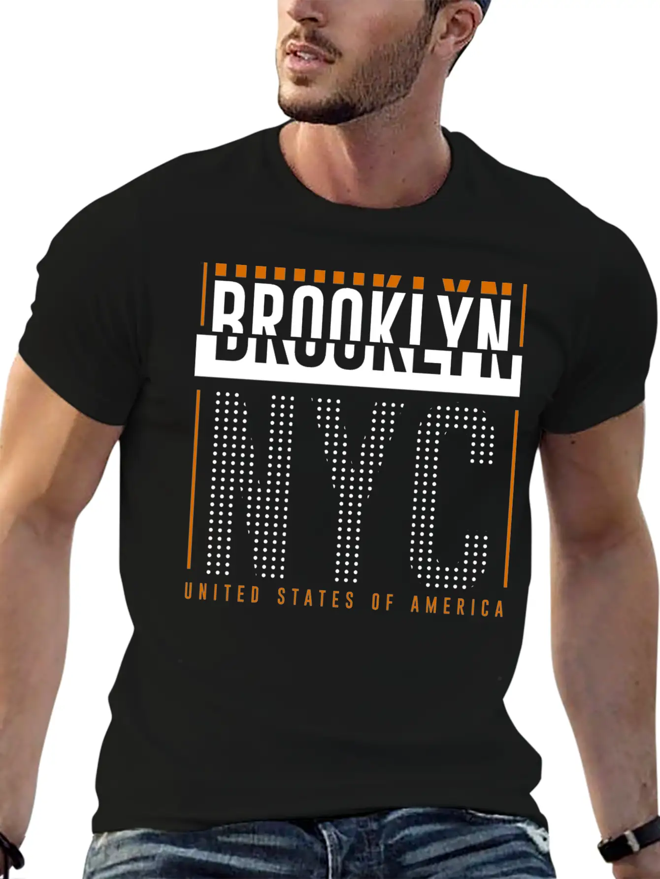 Urban Vibes: Street Art Design Print From The City Unisex Casual T-Shirt – Clean Design For Daily Comfort