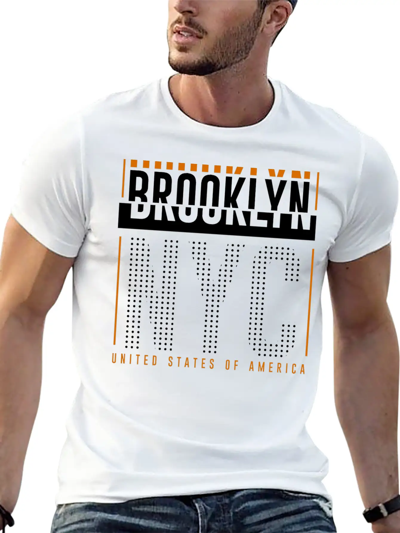 Urban Vibes: Street Art Design Print From The City Unisex Casual T-Shirt – Clean Design For Daily Comfort