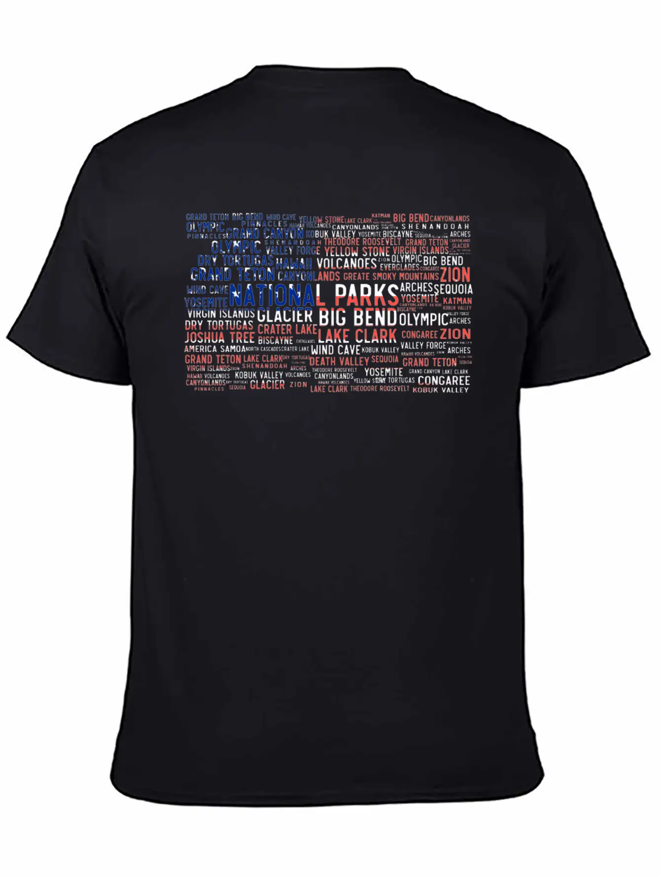 Us National Parks, Bear National Park Essential Unisex Summer Tee – Soft Cotton Casual Fit
