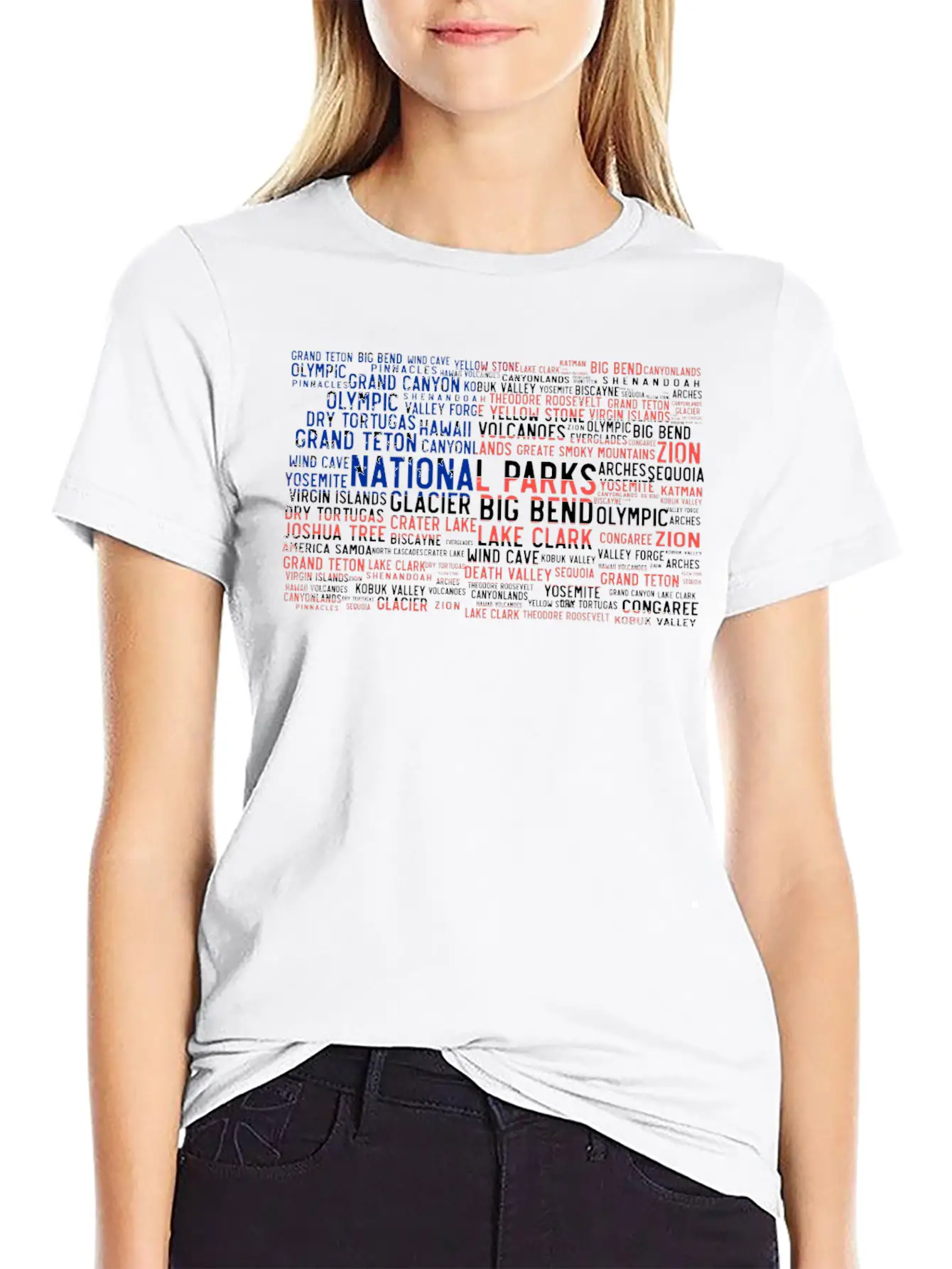 Us National Parks, Bear National Park Essential Unisex Summer Tee – Soft Cotton Casual Fit