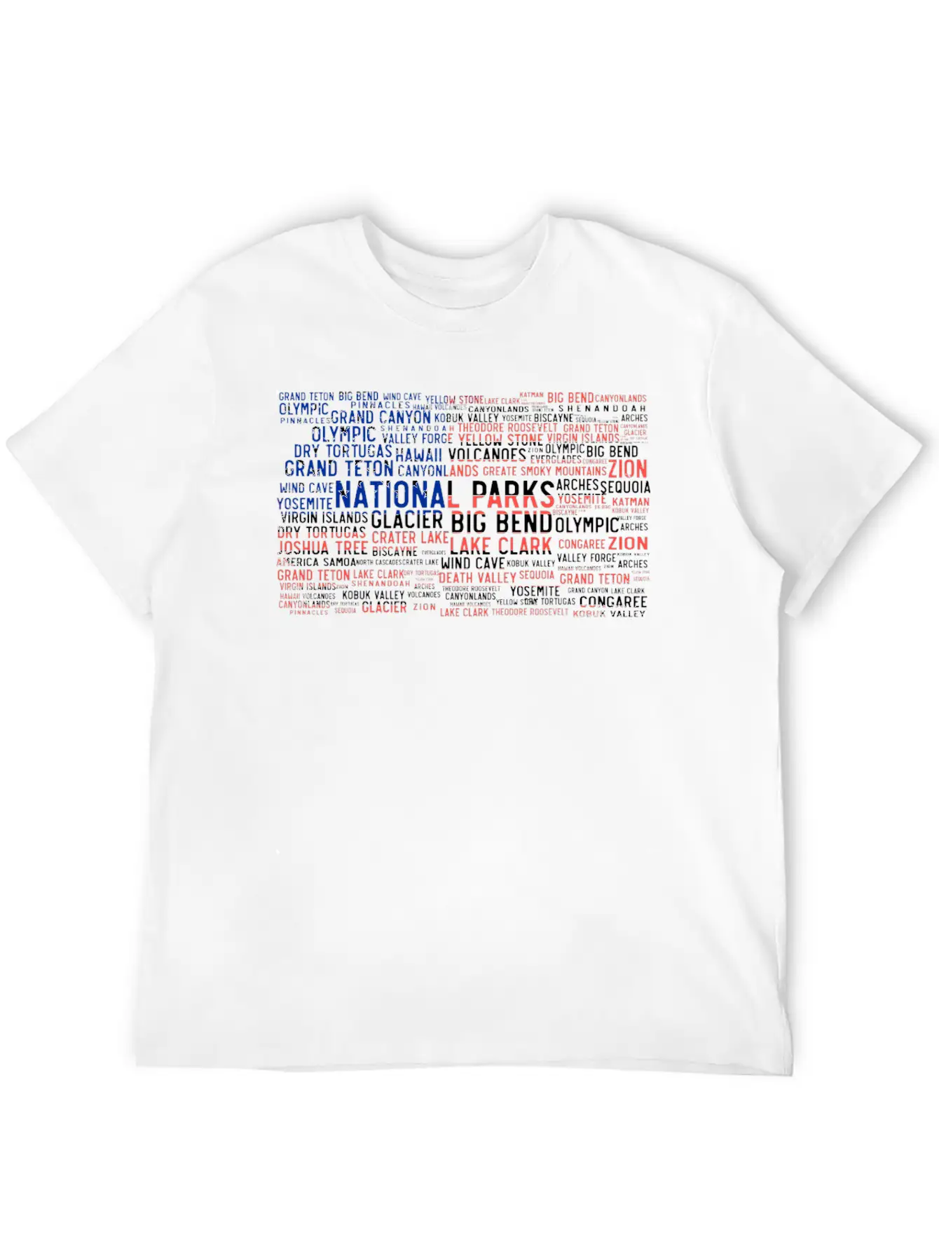 Us National Parks, Bear National Park Essential Unisex Summer Tee – Soft Cotton Casual Fit