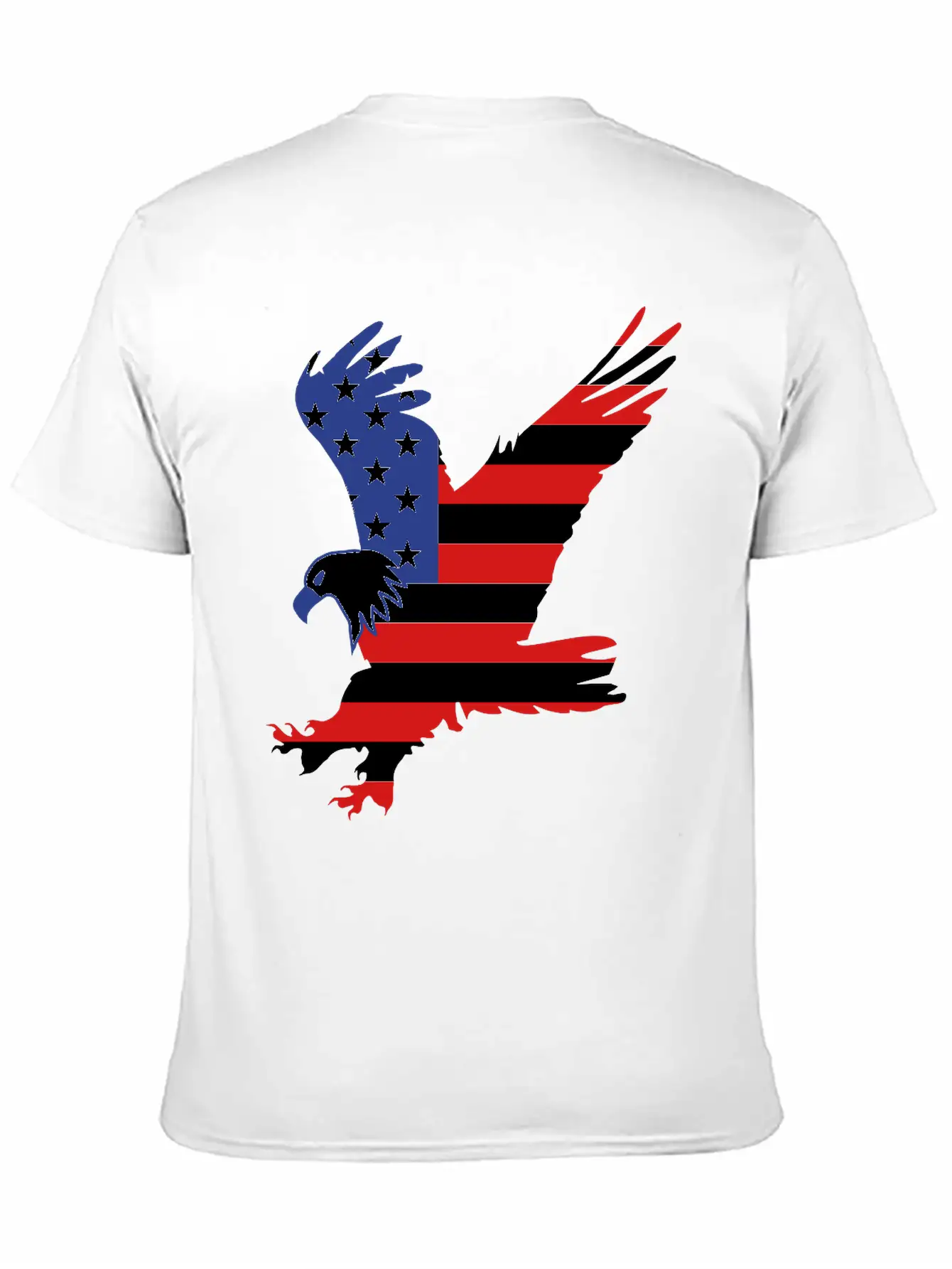 USA Eagle Stylish Everyday T-Shirt – Unisex Basic Cotton Tee